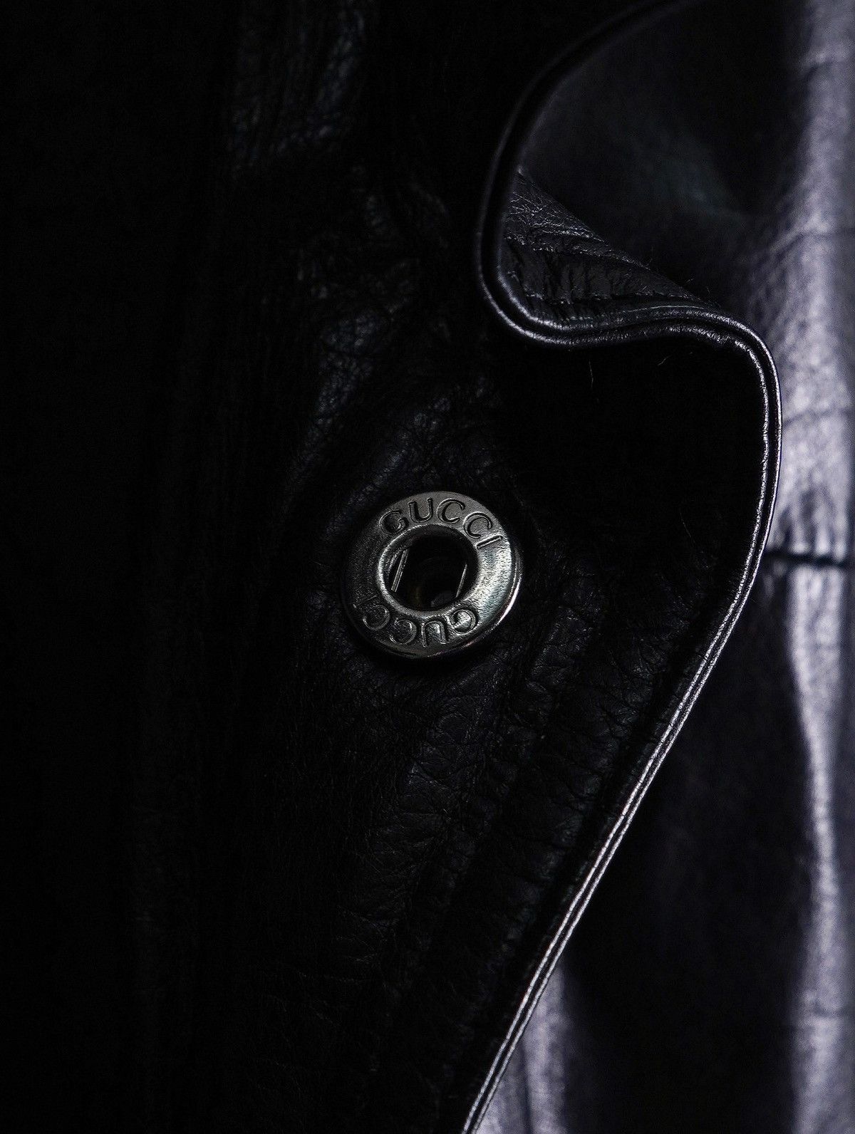 Gucci FW03 Zipper Leather Jacket Tom Ford Era Size US M / EU 48-50 / 2 - 9 Thumbnail