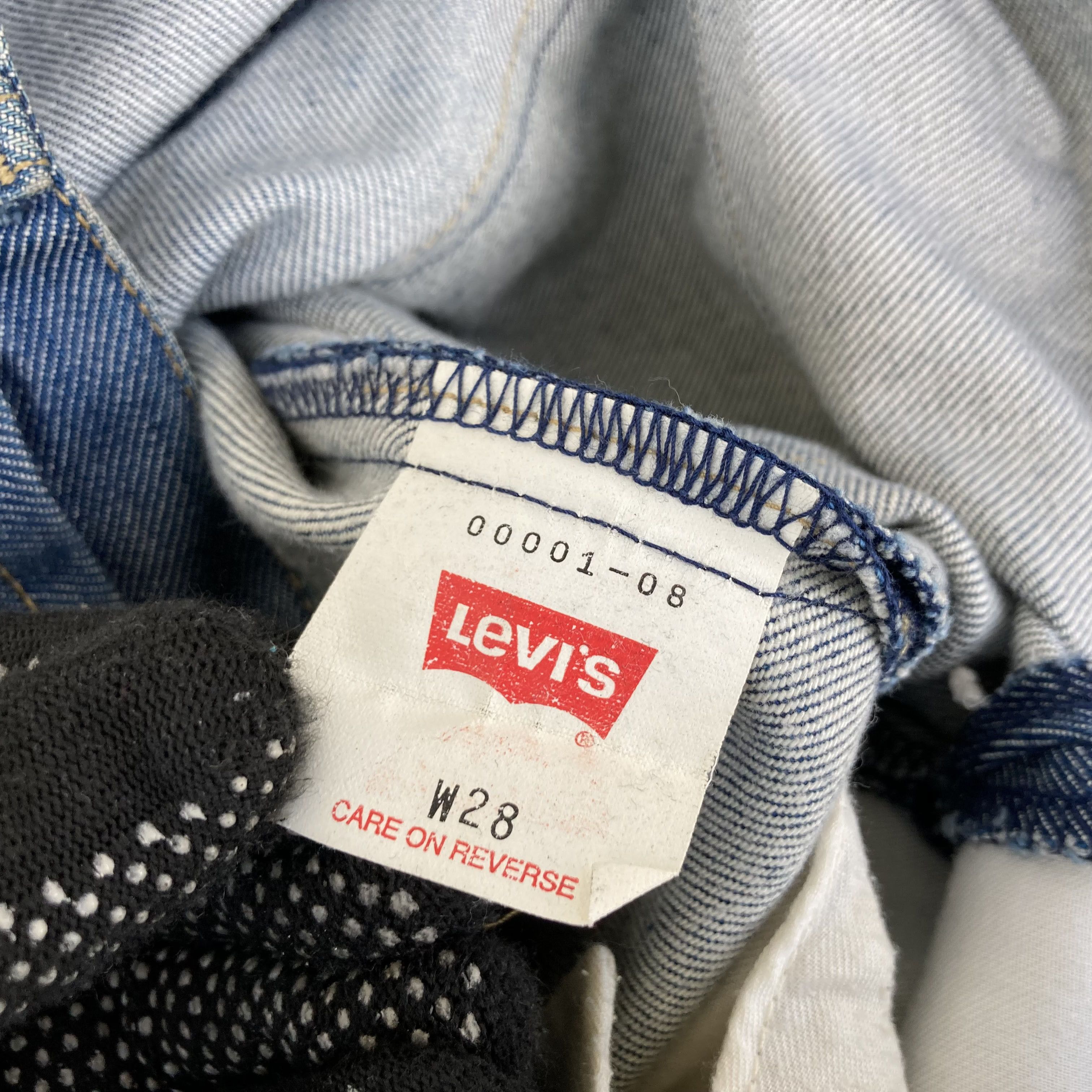 Levi's × Vintage 28x31 Vtg Levis Engineered Kimura Blue Denim Button Jeans Size US 28 / EU 44 - 5 Thumbnail