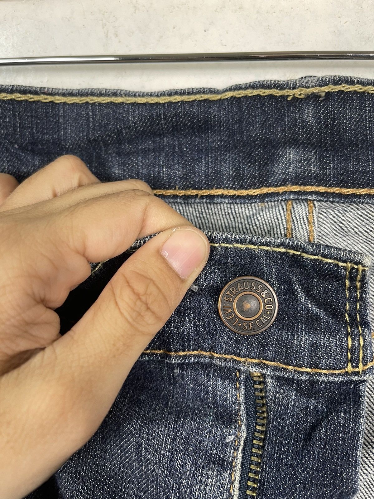 Levi's Levis 505 Denim Jeans Zipper Fly Size US 36 / EU 52 - 10 Thumbnail