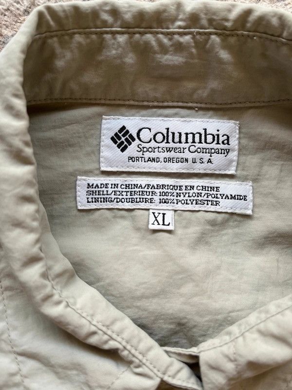 Columbia Columbia USA Vintage Outdoor Hiking Shirt Jacket Lightweight Size US XL / EU 56 / 4 - 2 Thumbnail