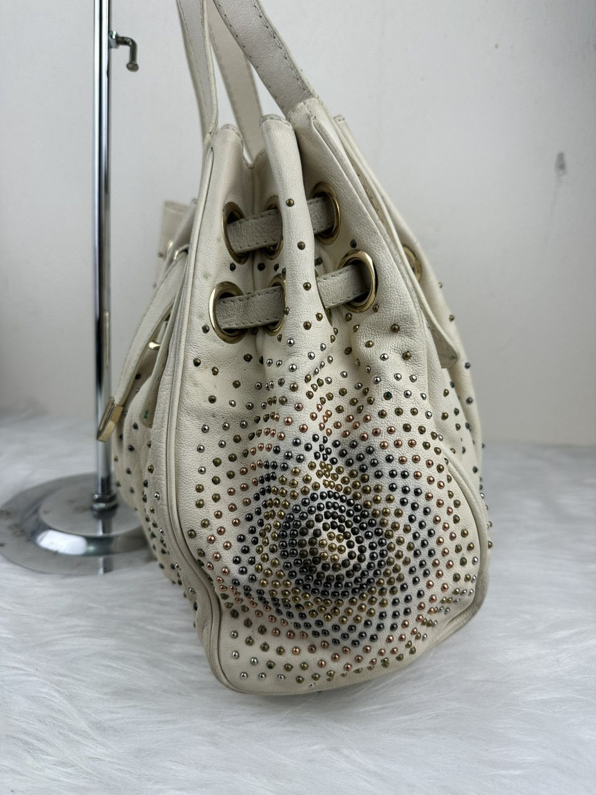 Jimmy Choo Jimmy Choo Leather Shoulder Bag Size ONE SIZE - 6 Thumbnail