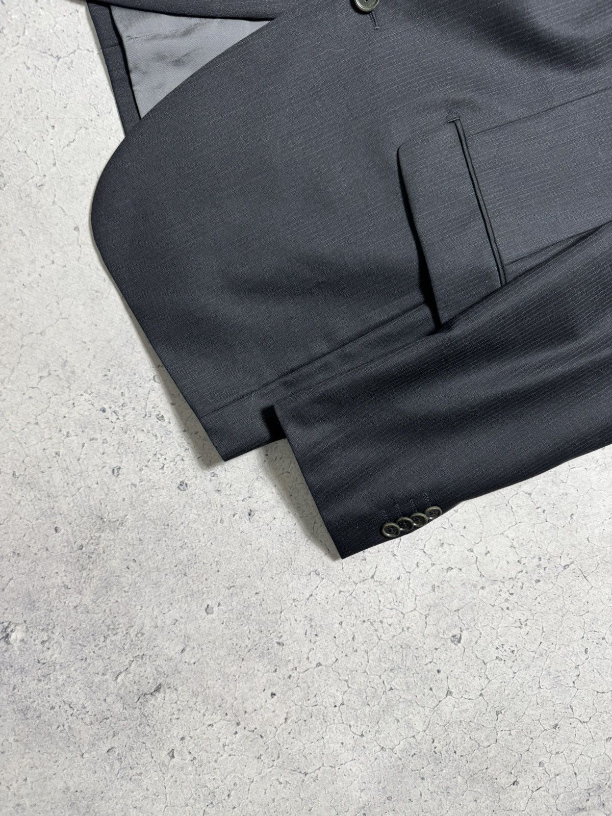 Balmain Balmain Wool Luxury Suit Blazer & Pants Size 52 Size 42L - 5 Thumbnail