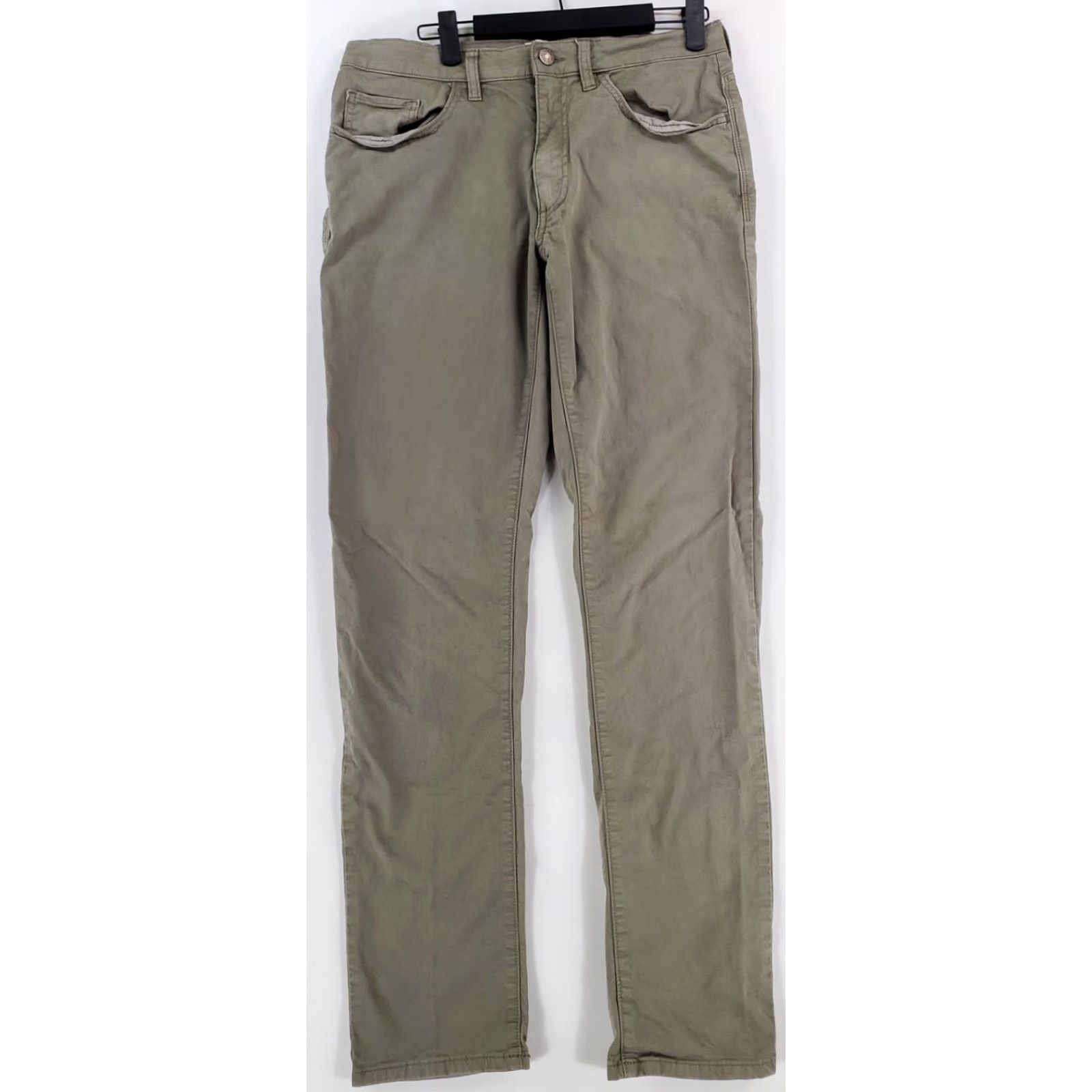 Flint And Tinder Flint and Tinder Slim Fit Pants Gray Mens 31 x 32 Inseam 32 Chino Regular Size 31 Mens Gray Slim Fit Pants Size US 31 - 2 Thumbnail