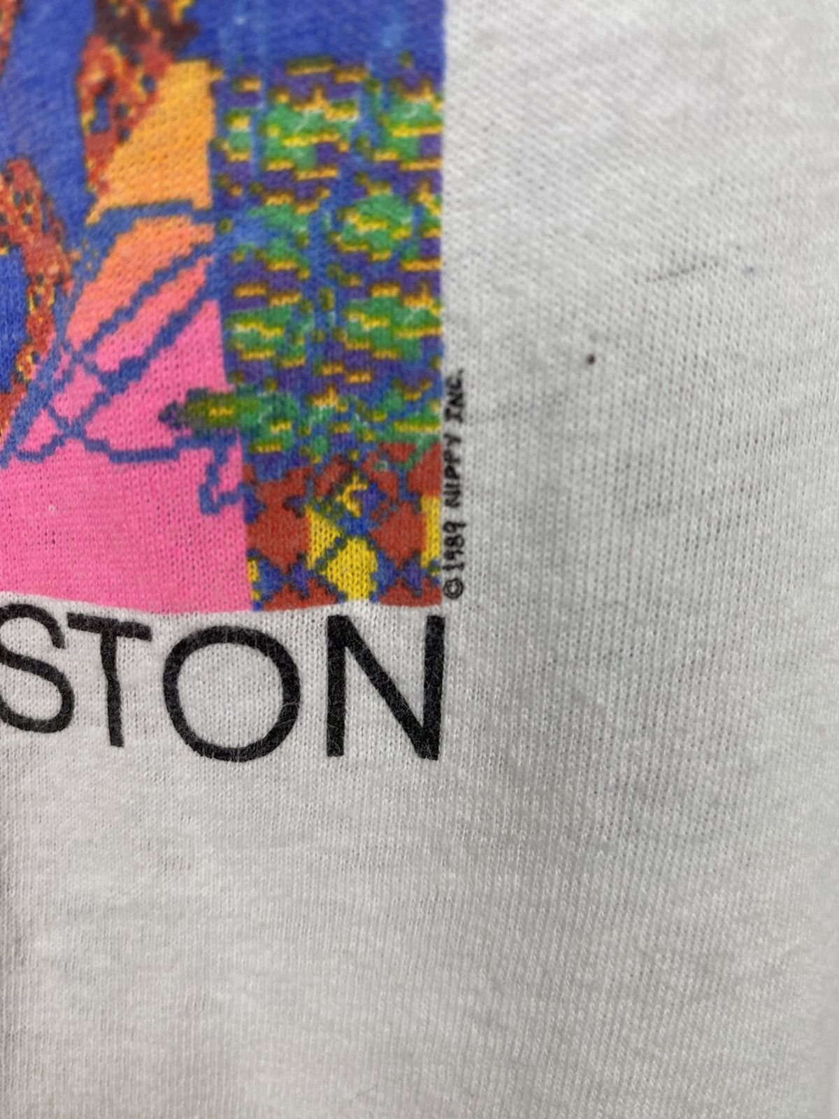 Band Tees Vintage 1989 Whitney Houston Feels So Right Japan Tour Tee Size US M / EU 48-50 / 2 - 10 Thumbnail