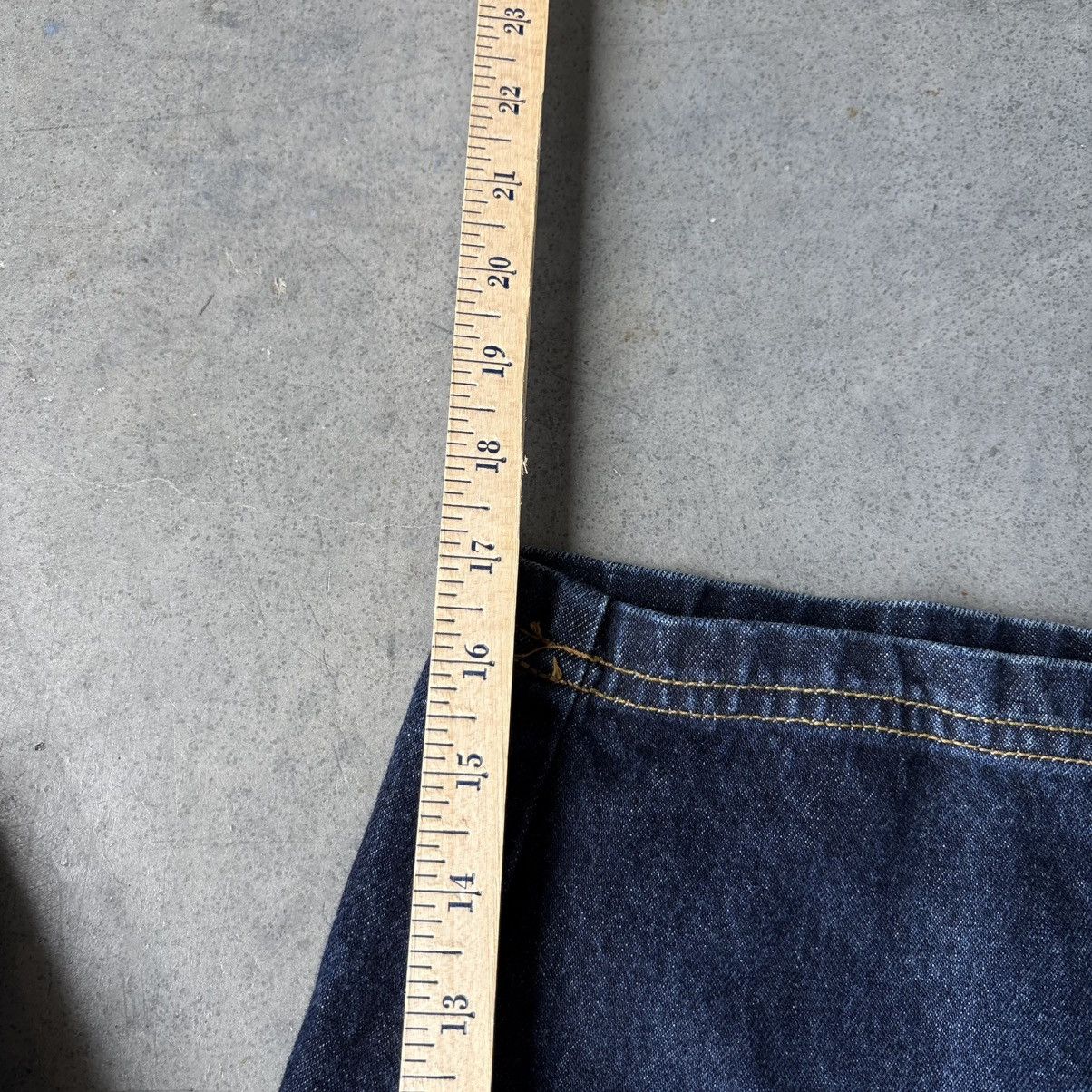 Fubu Vintage Y2K Fubu Jorts Dark Indigo Denim Heavy Baggy 36 Size US 38 / EU 54 - 11 Thumbnail