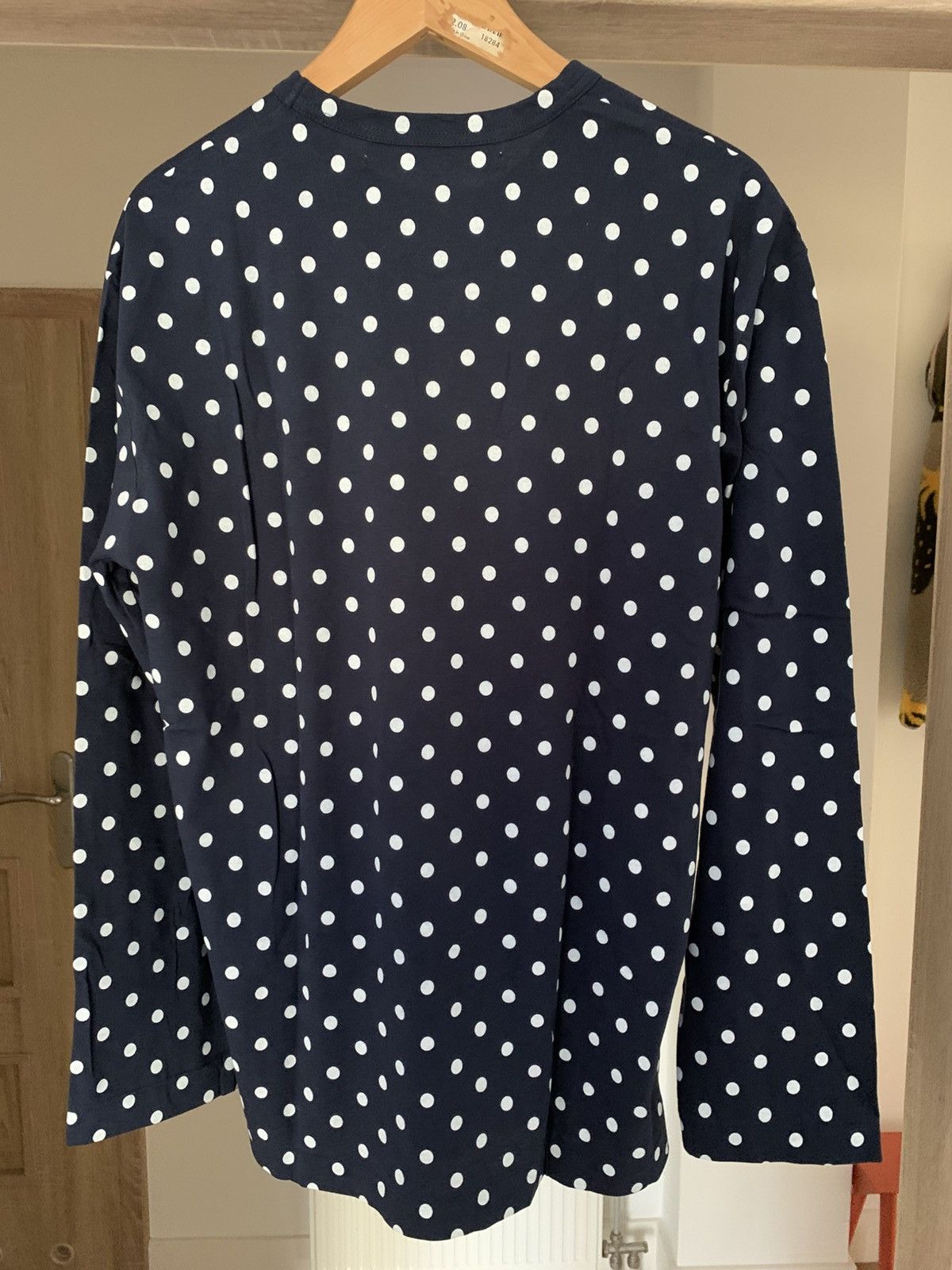 Comme des Garcons Comme DES Garcons PLAY Polka Dots Long Sleeve Shirt Size US XL / EU 56 / 4 - 2 Thumbnail