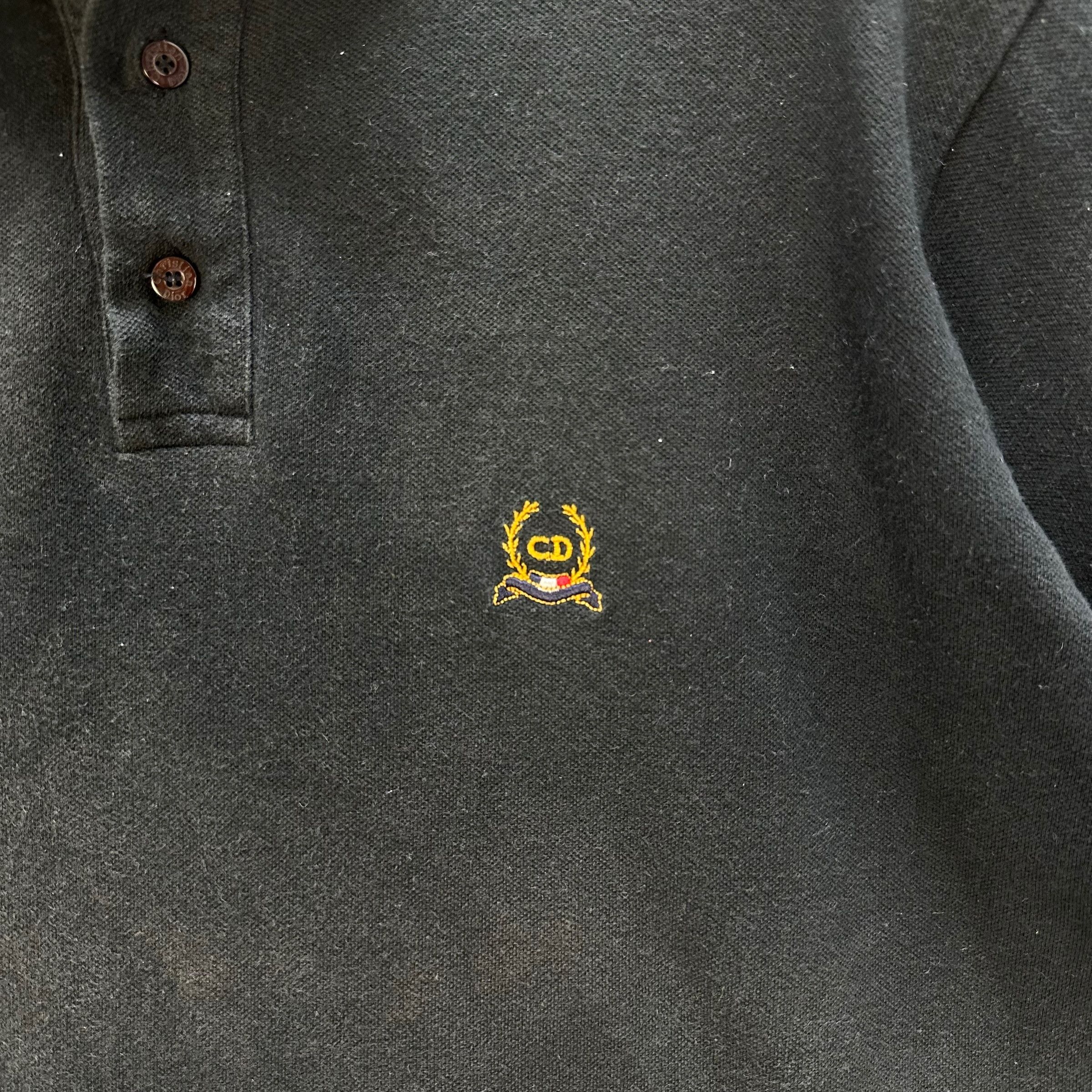 Christian Dior Monsieur CHRISTIAN DIOR EMBROIDERY SMALL LOGO POLOS #9102-56 Size US M / EU 48-50 / 2 - 3 Thumbnail