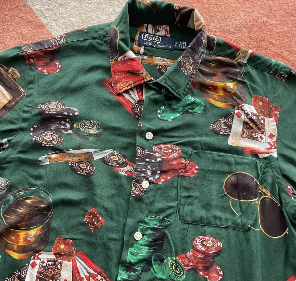 Polo Ralph Lauren RL Ralph Lauren Polo Hawaiian Shirt K22 Size US S / EU 44-46 / 1 - 2 Thumbnail
