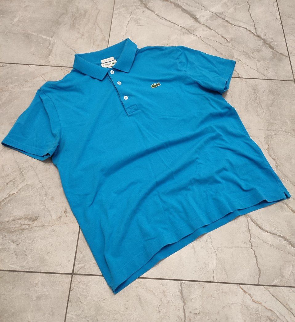 Lacoste Lacoste Sport slim fit blue Short Sleeve Polo Shirt L size Size US L / EU 52-54 / 3 - 2 Thumbnail