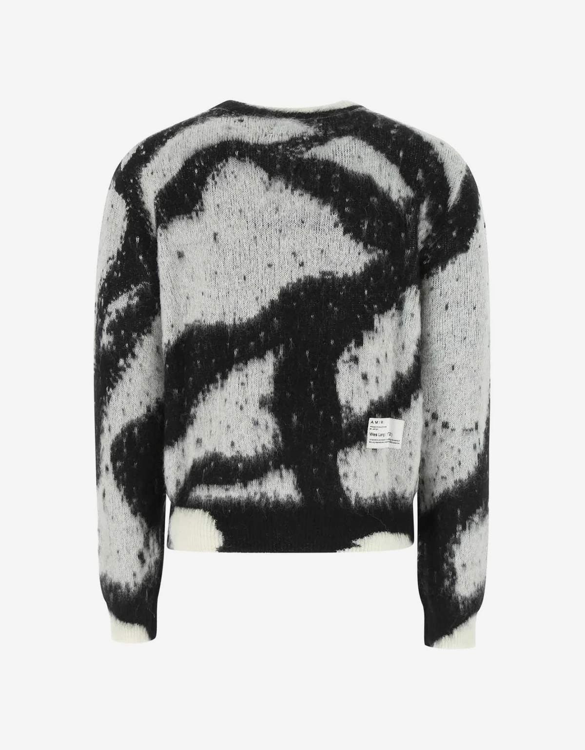 Amiri Amiri x Wes Lang Grey Reaper Mohair Sweater Size US L / EU 52-54 / 3 - 2 Thumbnail