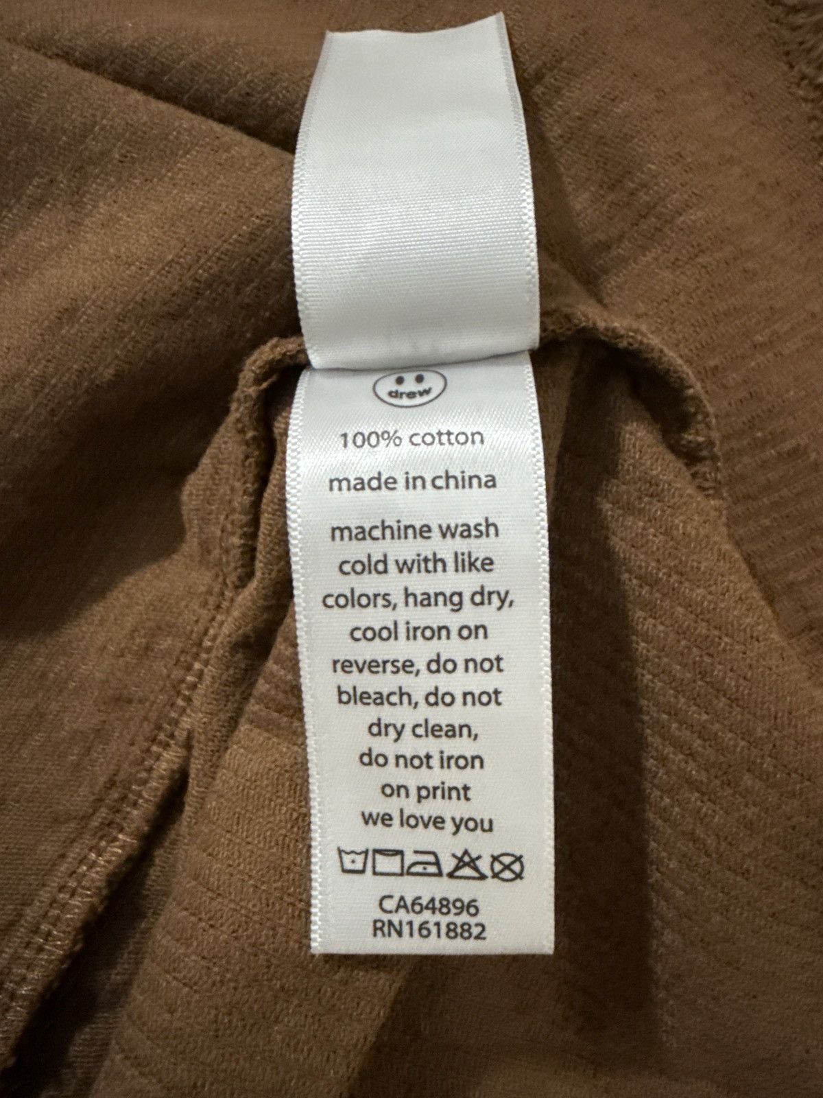 Drew House Drew House Corduroy Button Down Shirt (Ssense Exclusive) Size US L / EU 52-54 / 3 - 5 Thumbnail