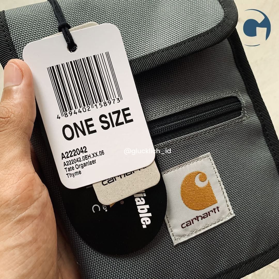 Carhartt Wip Carhartt WIP, Tate Organizer in Thyme Size ONE SIZE - 5 Thumbnail