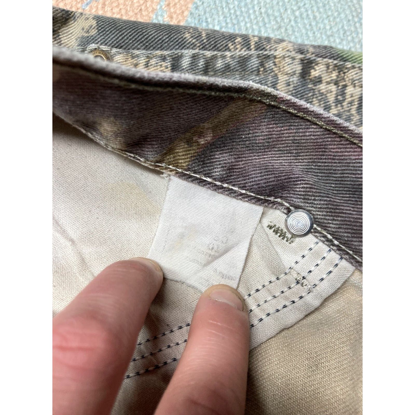 Wrangler Wrangler Jeans Camouflage Double Knee Baggy Trebark Men 38x29 Camouflage Skater 38 29 Multicolor Straight Regular Size Men悌 Size US 38 / EU 54 - 5 Thumbnail