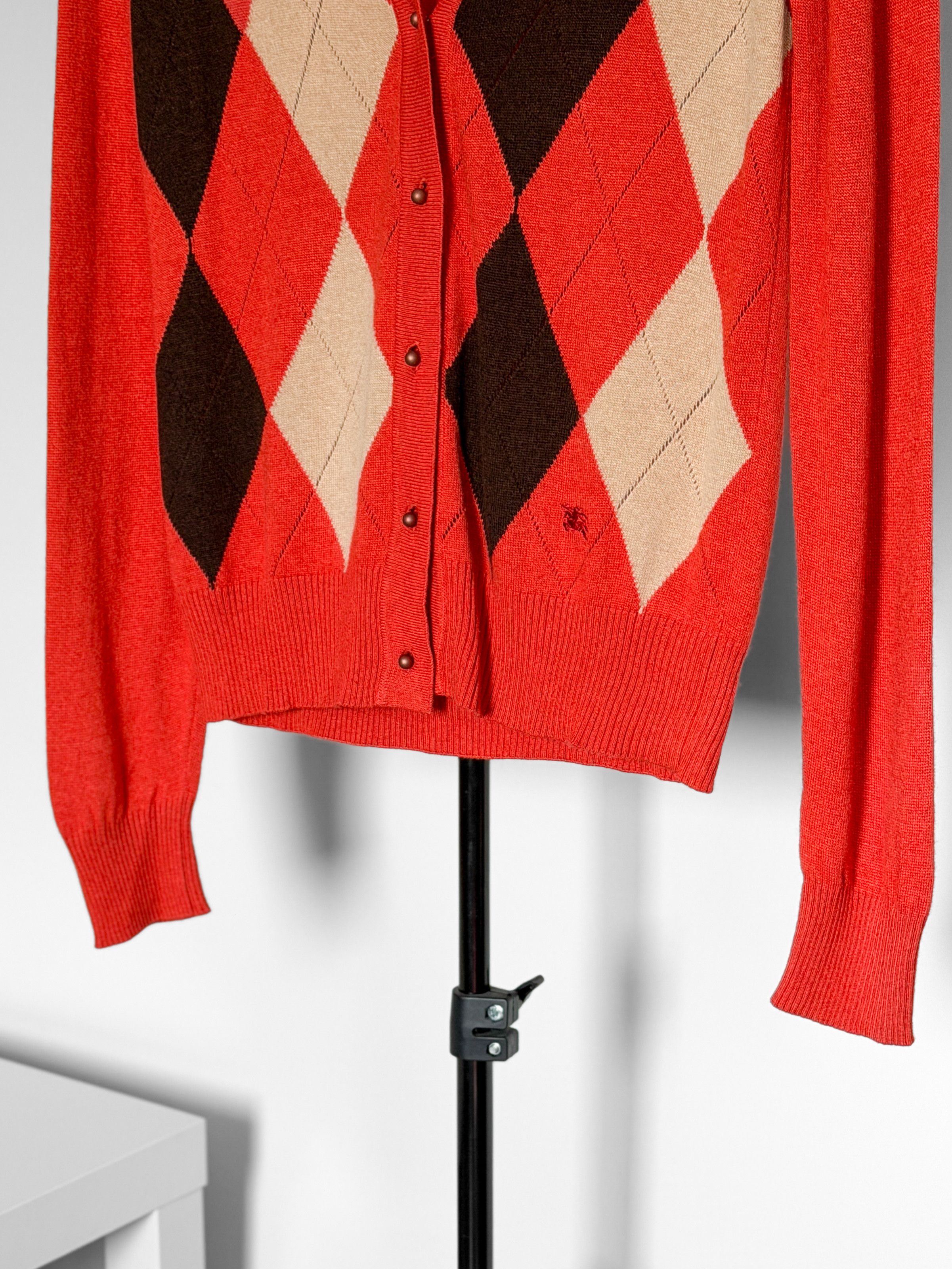 Burberry Burberry London Vintage Women`s Cardigan Size M / US 6-8 / IT 42-44 - 3 Thumbnail
