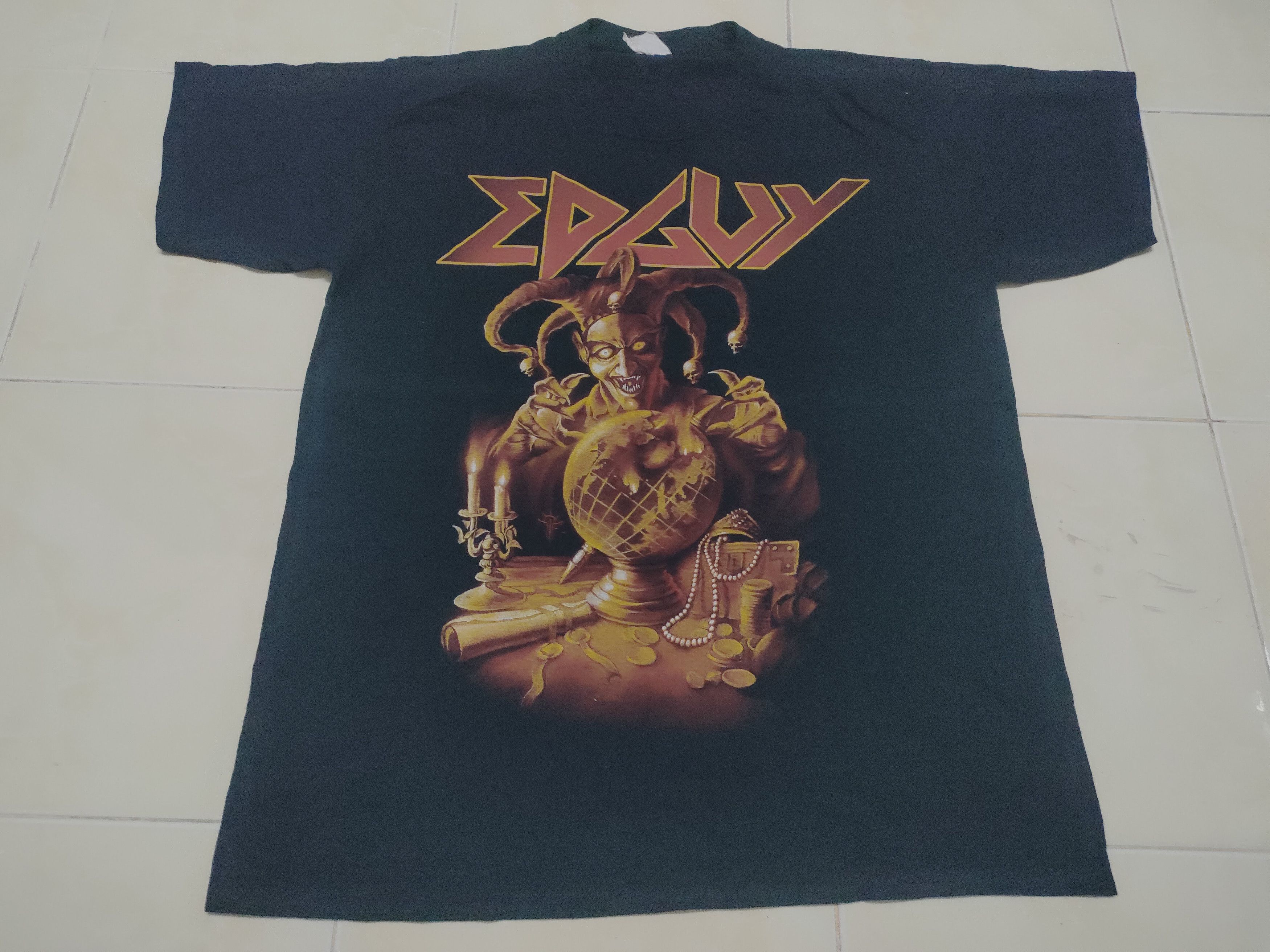 Vintage Vintage Rock Music EDGUY Band Metal Tee Size US M / EU 48-50 / 2 - 1 Thumbnail