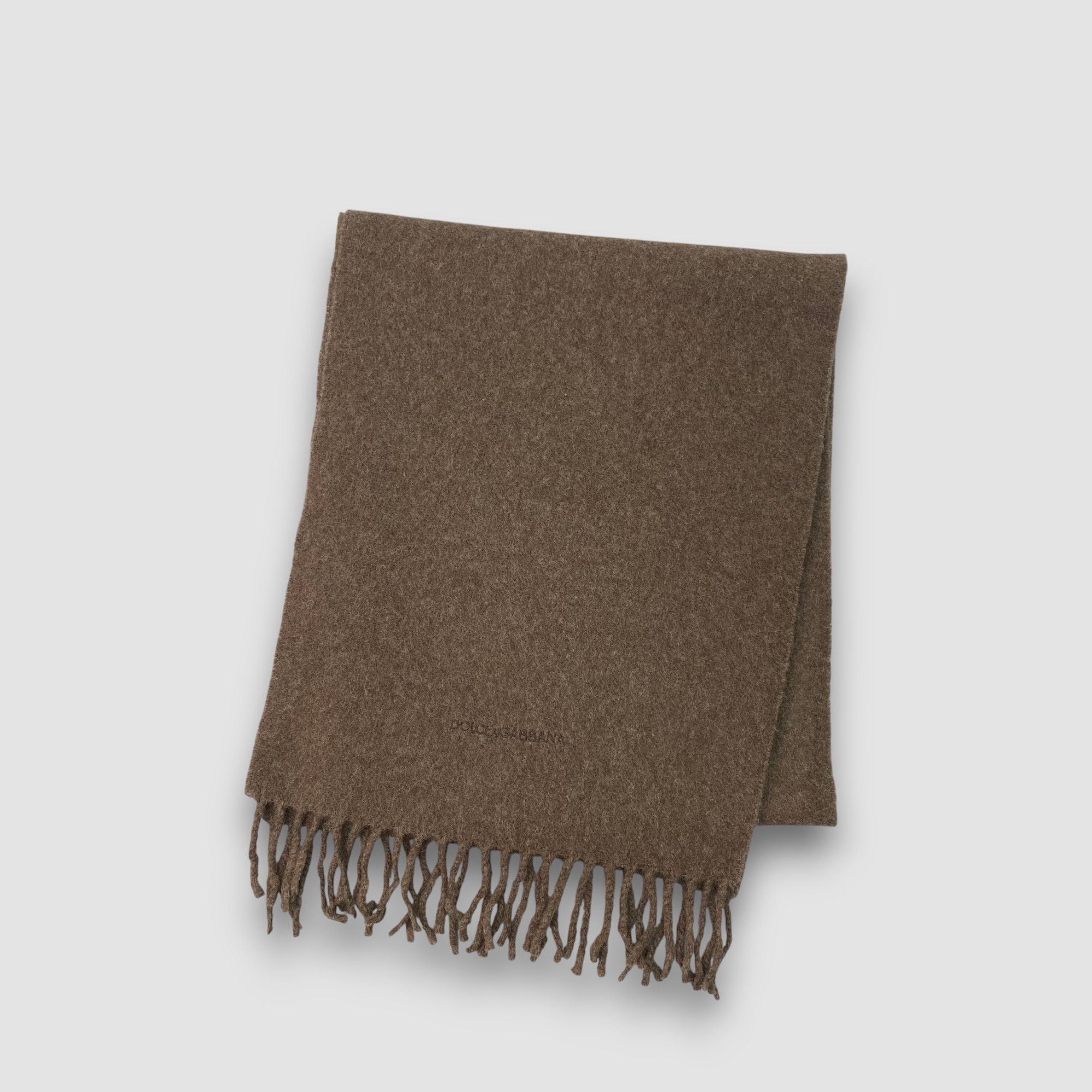 Dolce & Gabbana Vintage Dolce & Gabbana Scarf Muffler Wool Fringe Scarves Size ONE SIZE - 3 Thumbnail