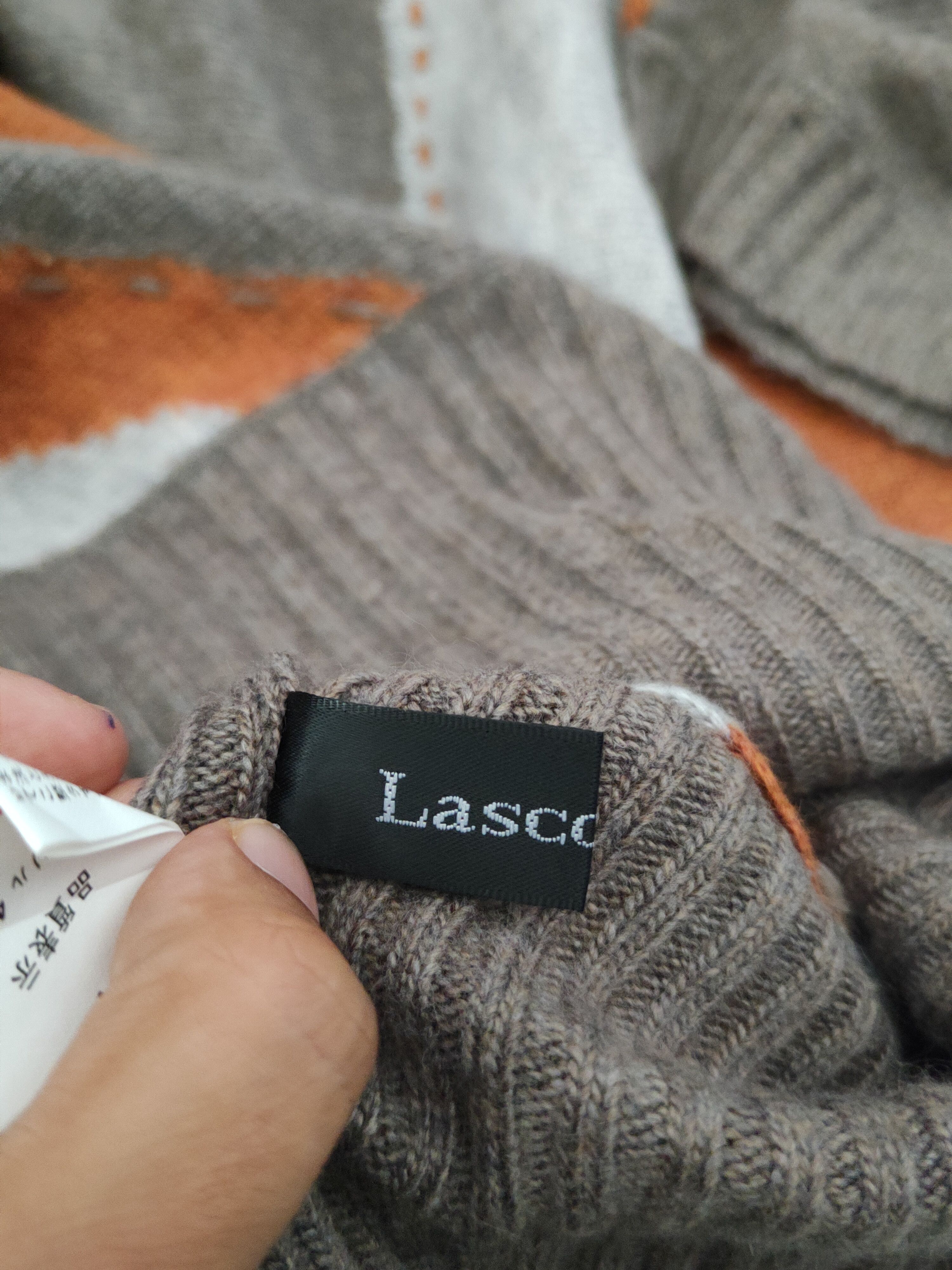 Homespun Knitwear × Japanese Brand × Vintage Lascolinas Brown Knitwear Blouses #W1545 Size M / US 6-8 / IT 42-44 - 11 Thumbnail