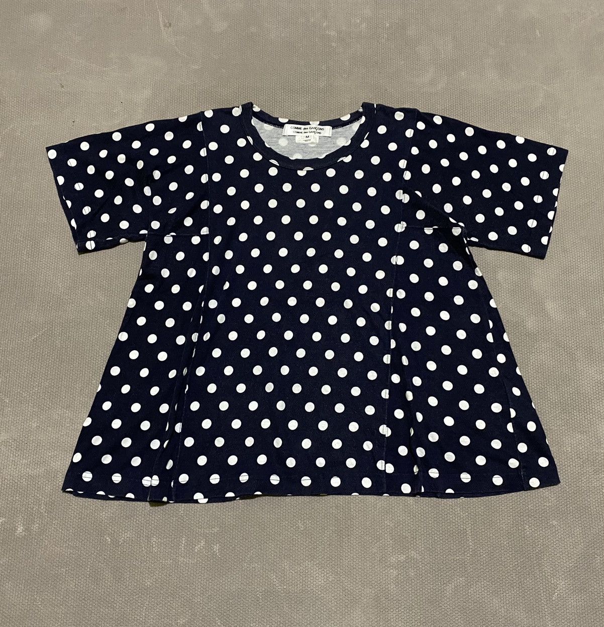 Comme des Garcons × Japanese Brand × Rei Kawakubo Comme des Garcons polka dot shirt Size M / US 6-8 / IT 42-44 - 1 Thumbnail