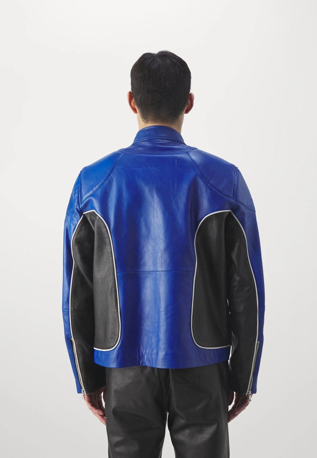 J.Lindeberg !DS! SS24 J.Lindeberg Morris Leather Biker Jacket Size US M / EU 48-50 / 2 - 7 Thumbnail