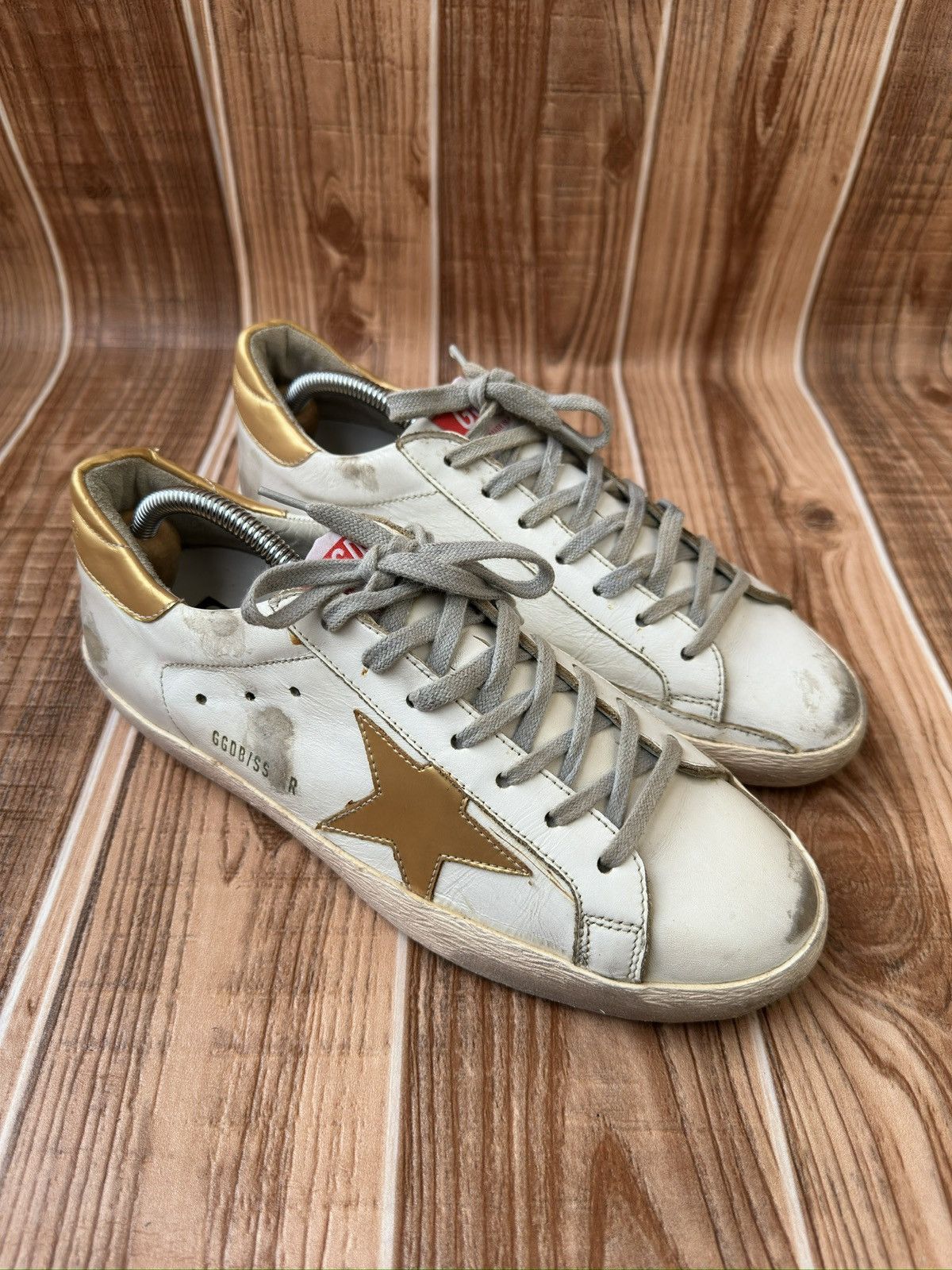 Golden Goose Superstar Gold Star Lowtop Sneakers