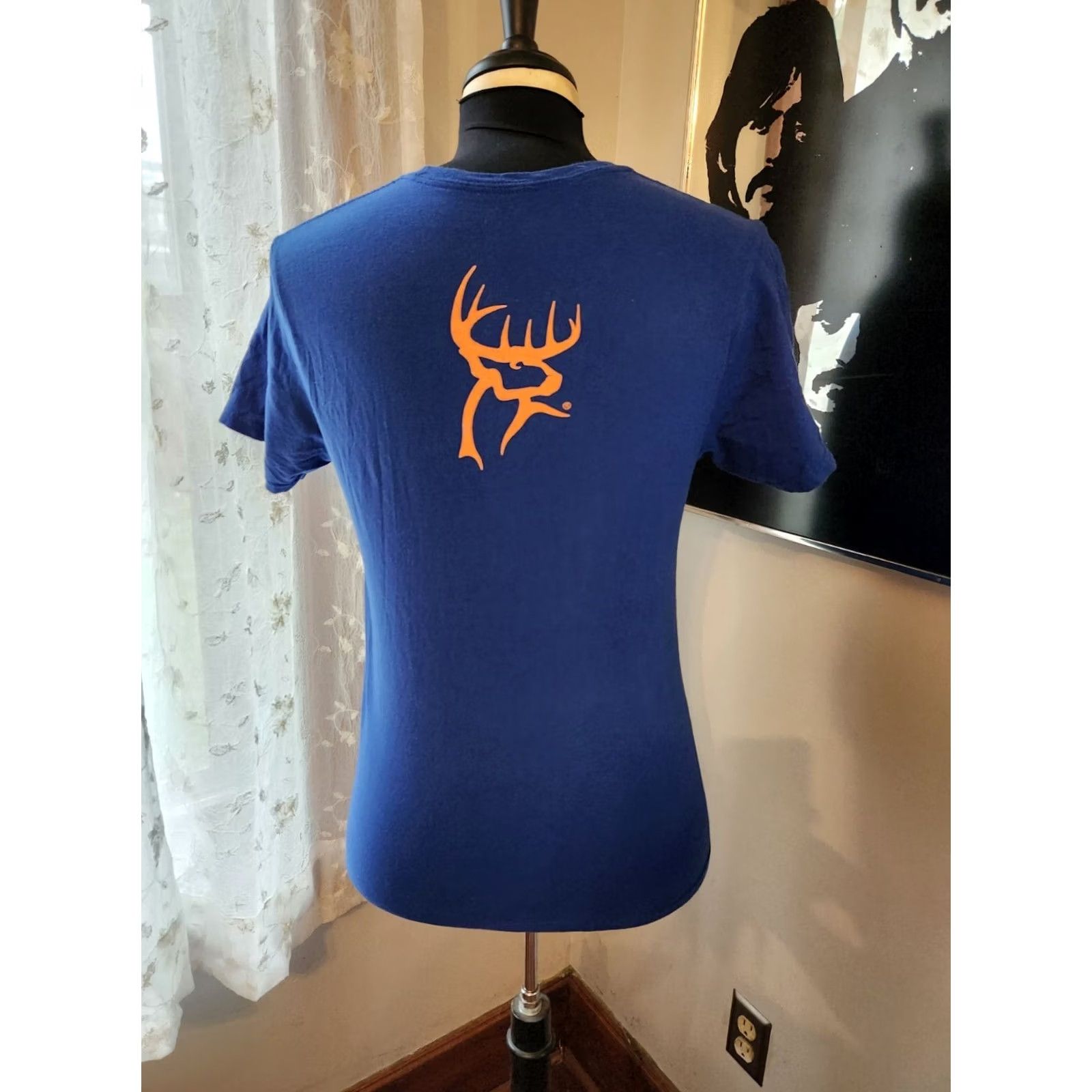 Vintage Unisex Luke Bryan Camouflage Letter T-Shirt Size S Blue Size US S / EU 44-46 / 1 - 2 Thumbnail
