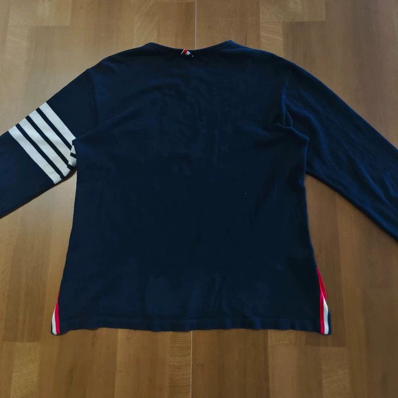 Thom Browne Thom Browne Blue and green hoodie Size US L / EU 52-54 / 3 - 2 Thumbnail