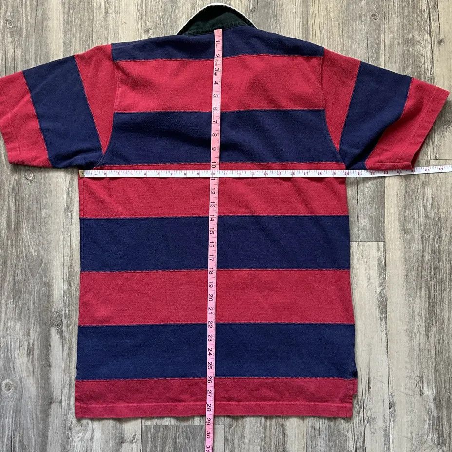 Polo Ralph Lauren Vintage Polo Ralph Lauren Skate Rugby Striped Shirt Size Size US XL / EU 56 / 4 - 6 Thumbnail