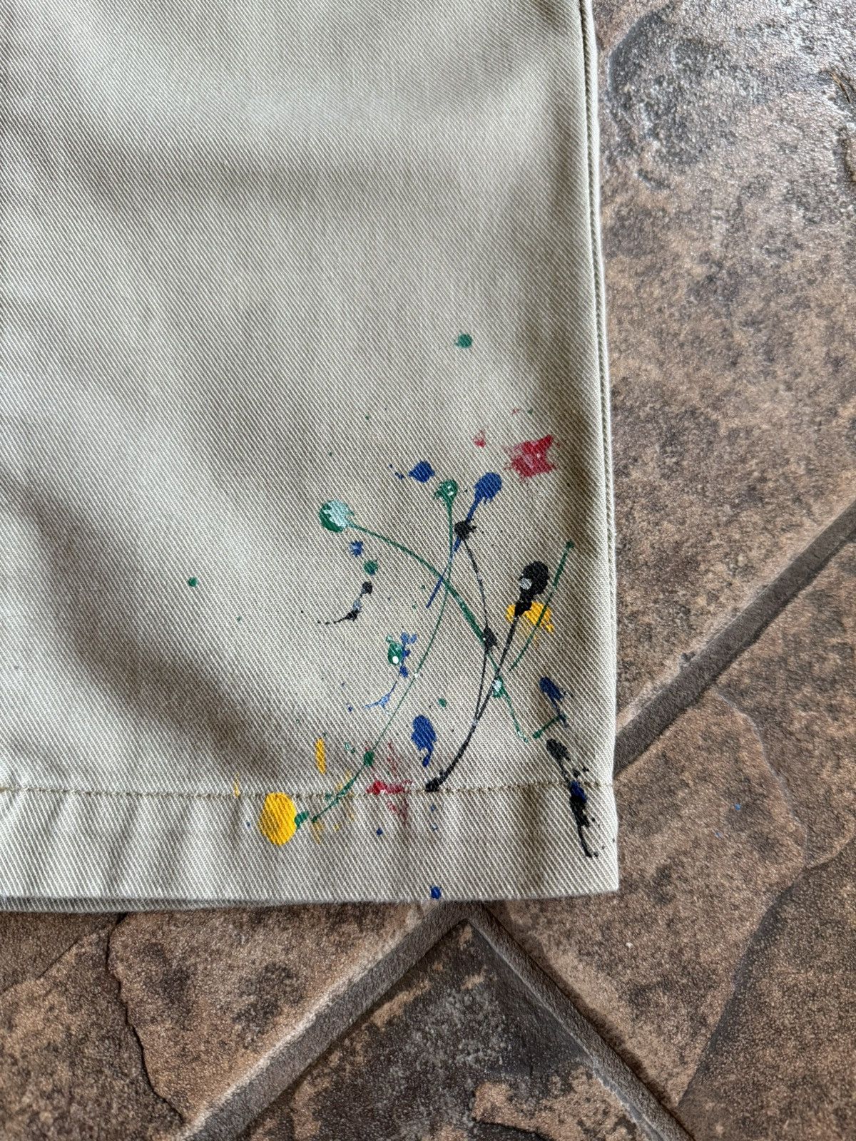 Number (N)ine Number (N)ine Paint Splatter Dickies Size US 32 / EU 48 - 4 Thumbnail
