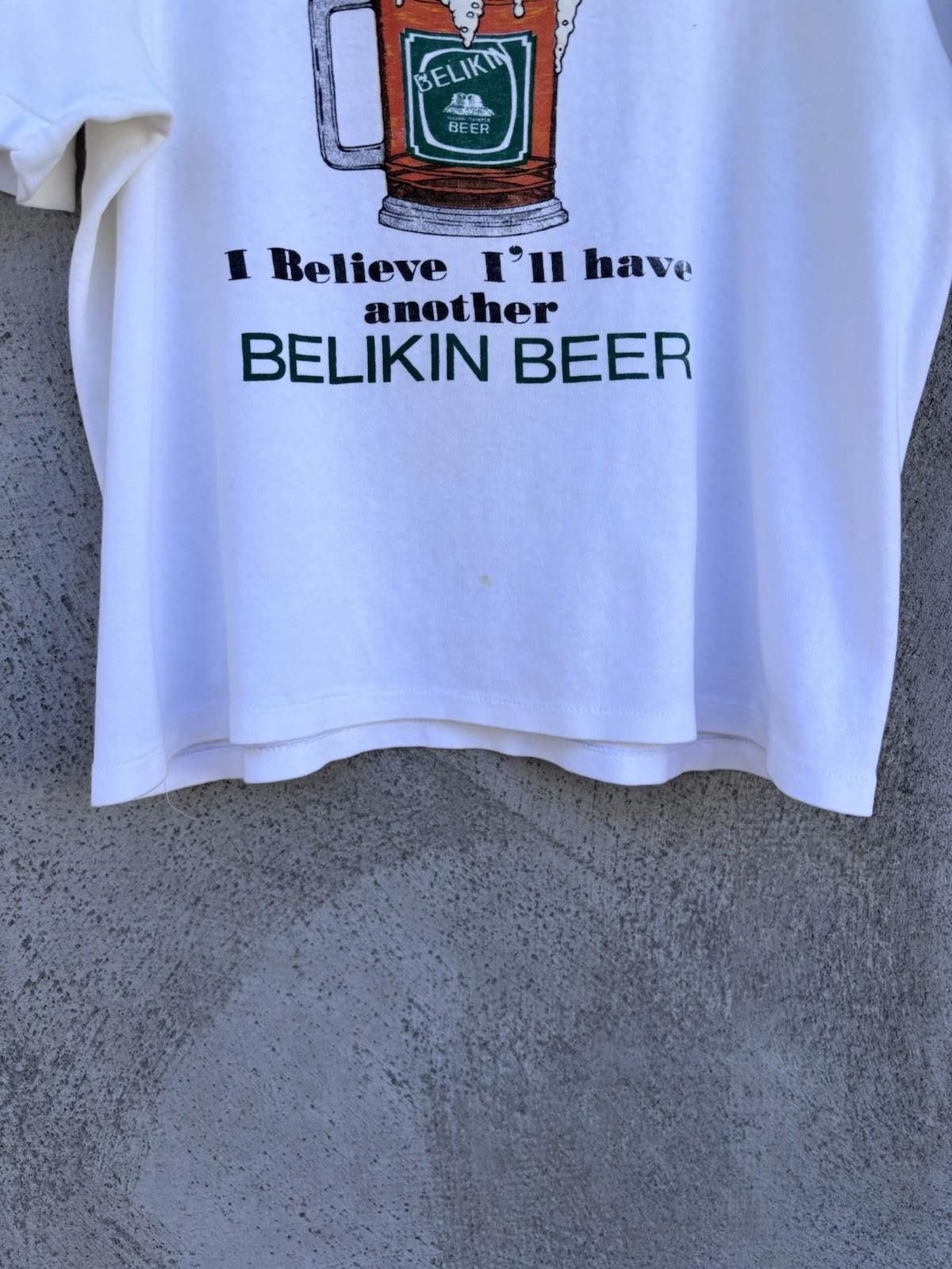 Vintage Vintage 80s Belkin Beer Belize T-shirt Large Boxy Tee Size US L / EU 52-54 / 3 - 2 Thumbnail
