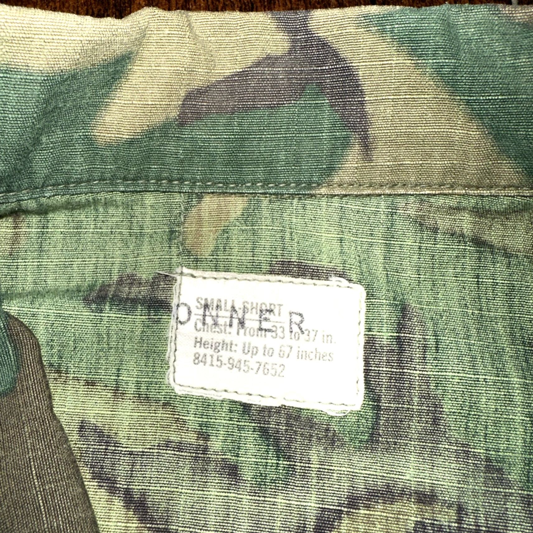 Vintage VINTAGE Alpha Corp USMC 1968 Military Camouflage Wind-Resistant Poplin Coat Jacket Small Camo Mens 60s 1960s Size US S / EU 44-46 / 1 - 4 Thumbnail