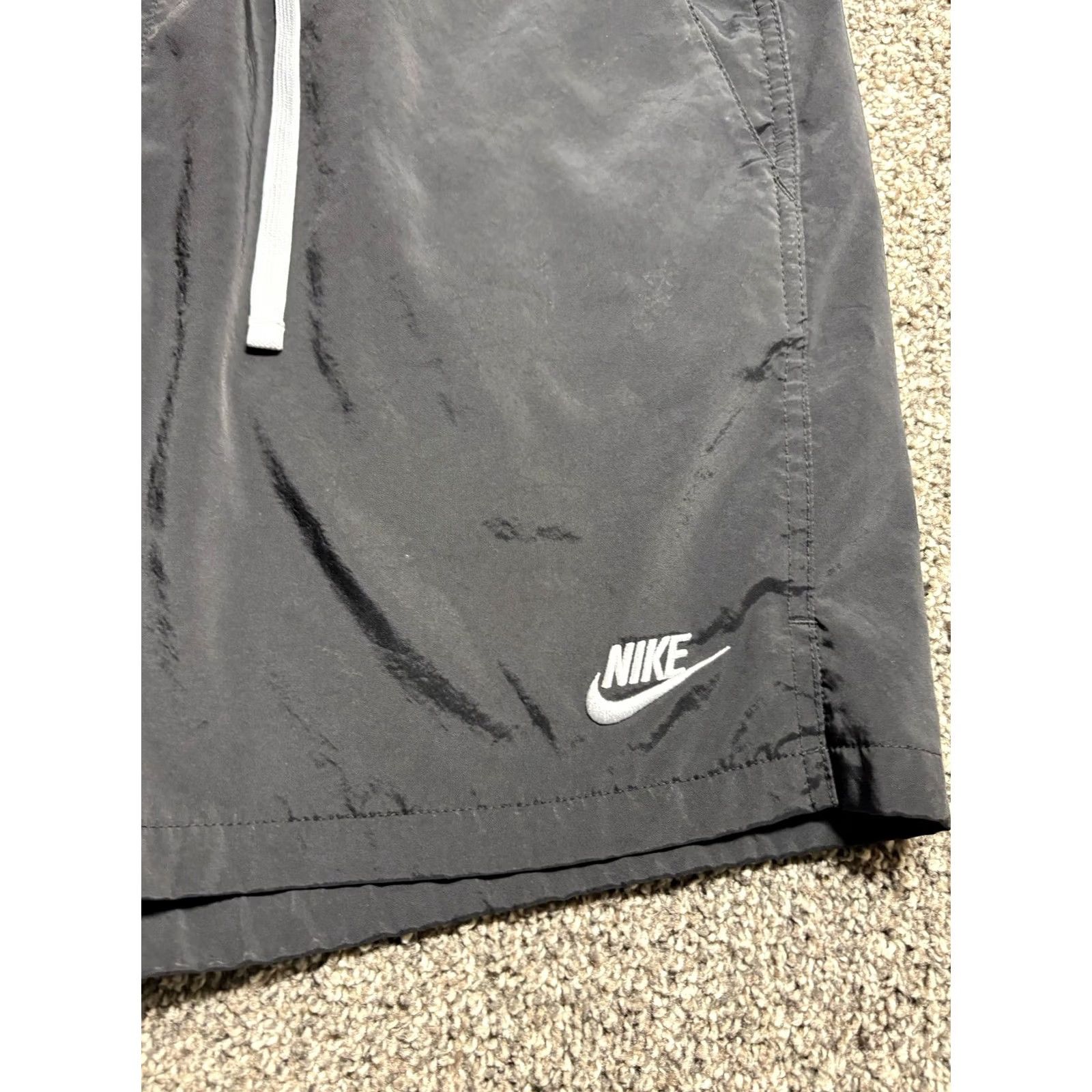 Nike Nike Woven Flow Shorts Mens Large Black Size US 33 - 7 Thumbnail