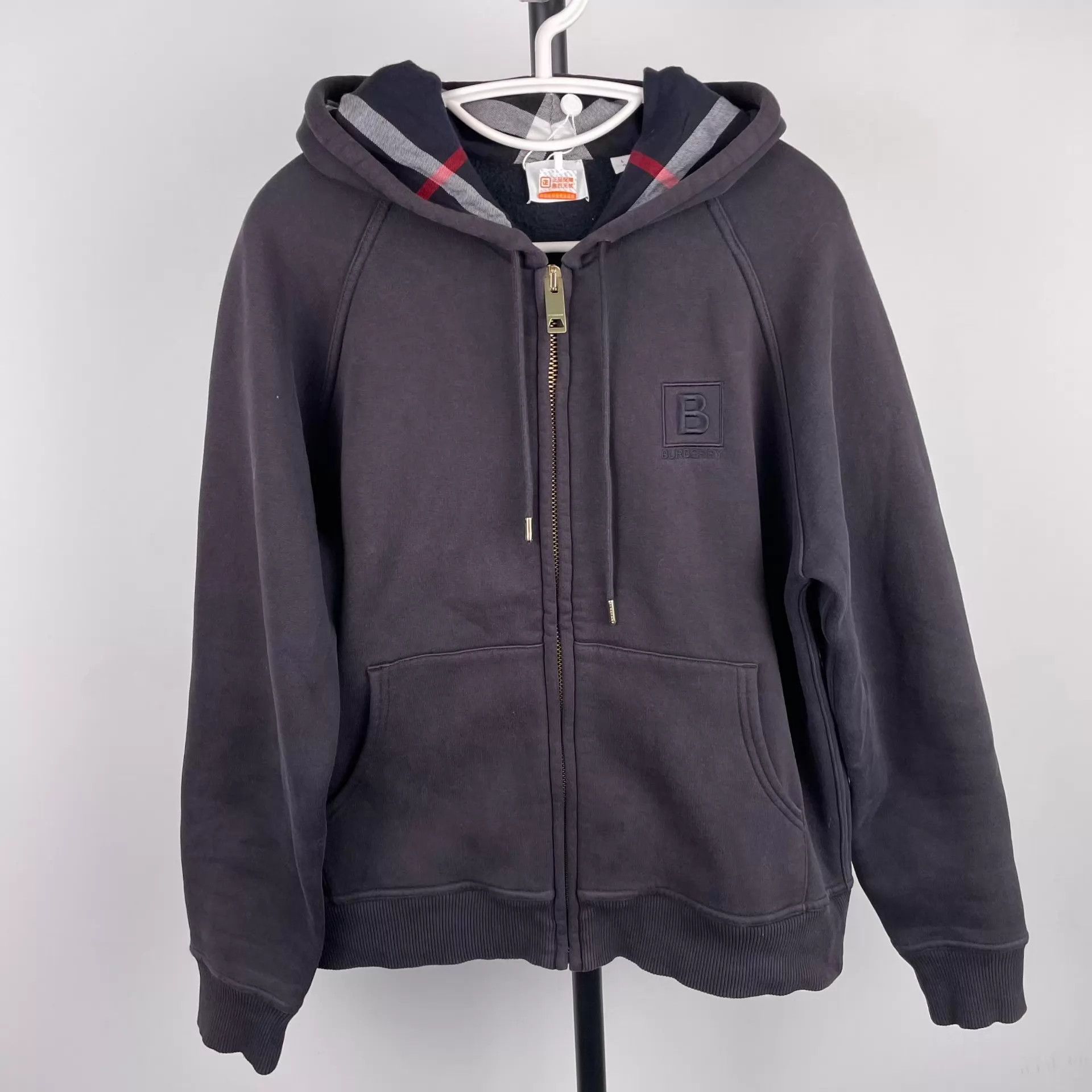 Burberry Burberry Cotton Hoodie Black 175/96A 260511TXYDQ01 Size US L / EU 52-54 / 3 - 1 Thumbnail