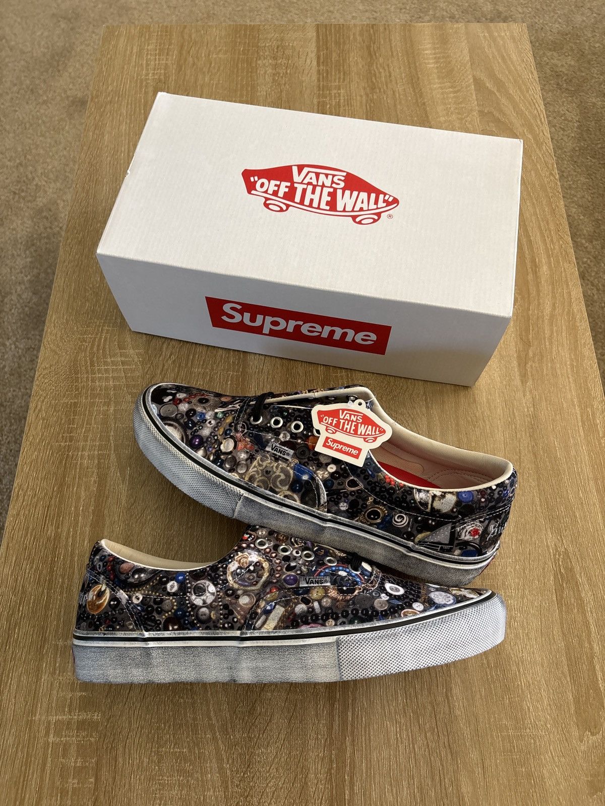 Supreme × Vans Supreme x Mike Kelley Vans Era Black | Grailed