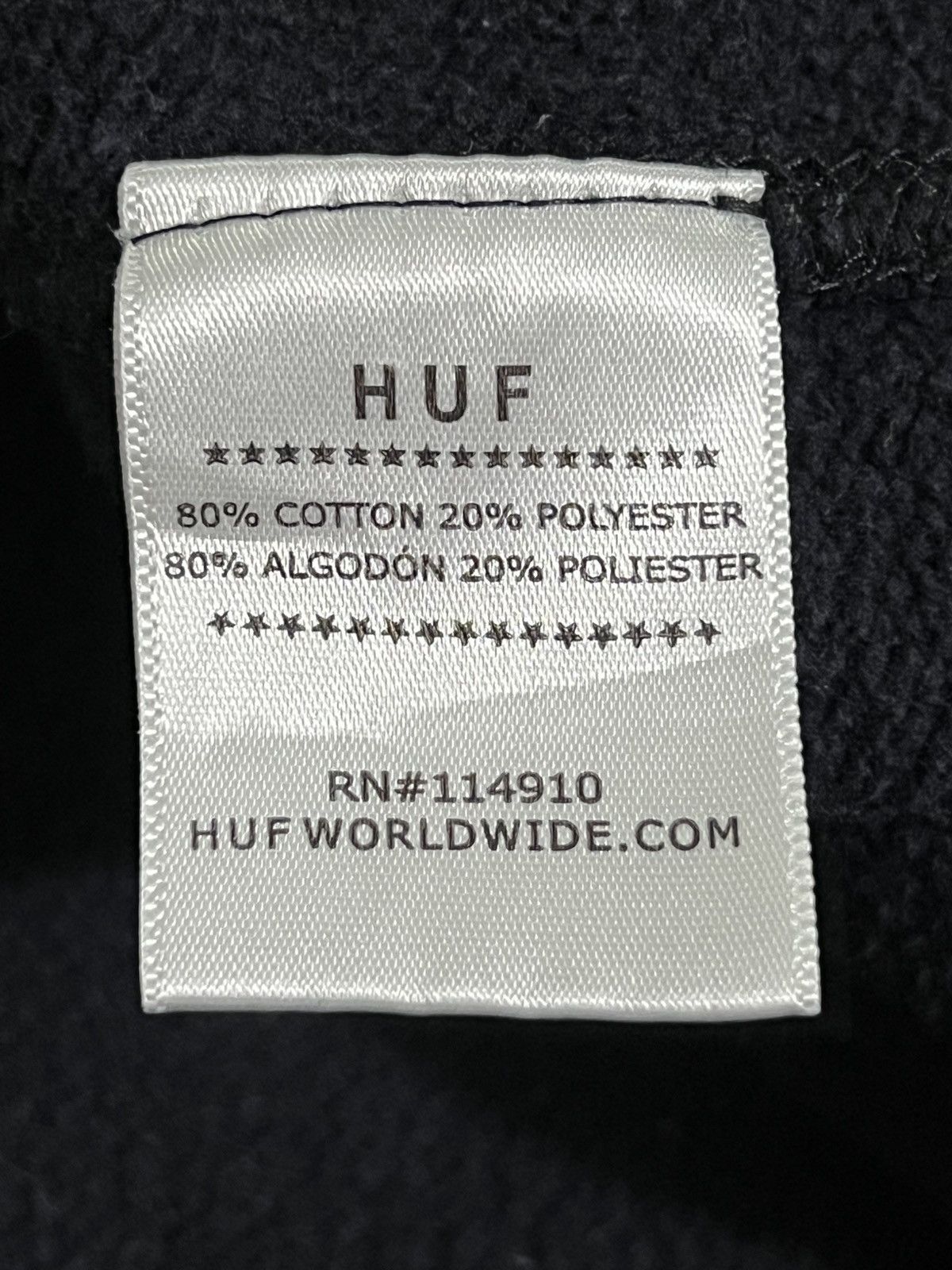 Huf Distressed HUF Hoodie Size US M / EU 48-50 / 2 - 9 Thumbnail