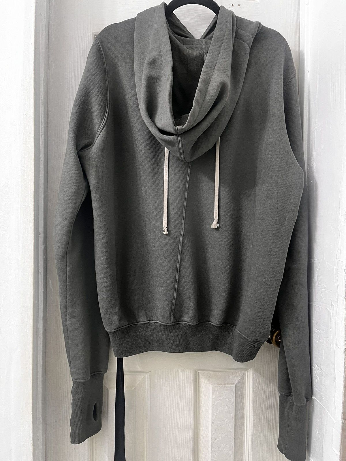 Rick Owens RICK OWENS SLAB FW01 MULTILAYERED HOODIE | Grailed