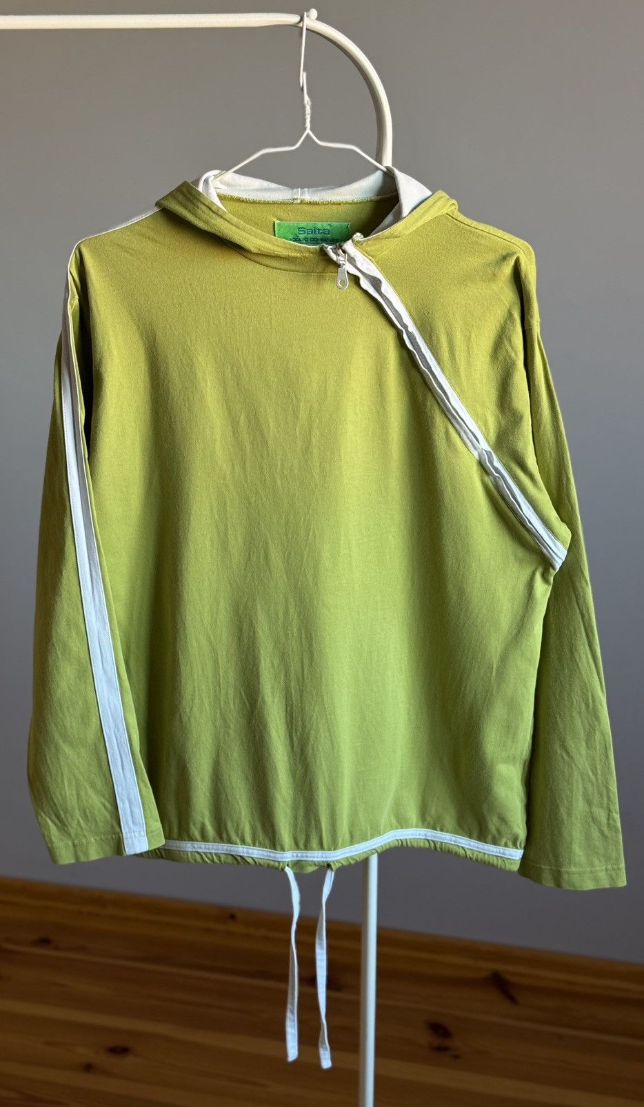 Adolfo Dominguez Adolfo Domínguez “Salta” Asymmetrical Zip Hoodie Avant Garde Size US M / EU 48-50 / 2 - 3 Thumbnail