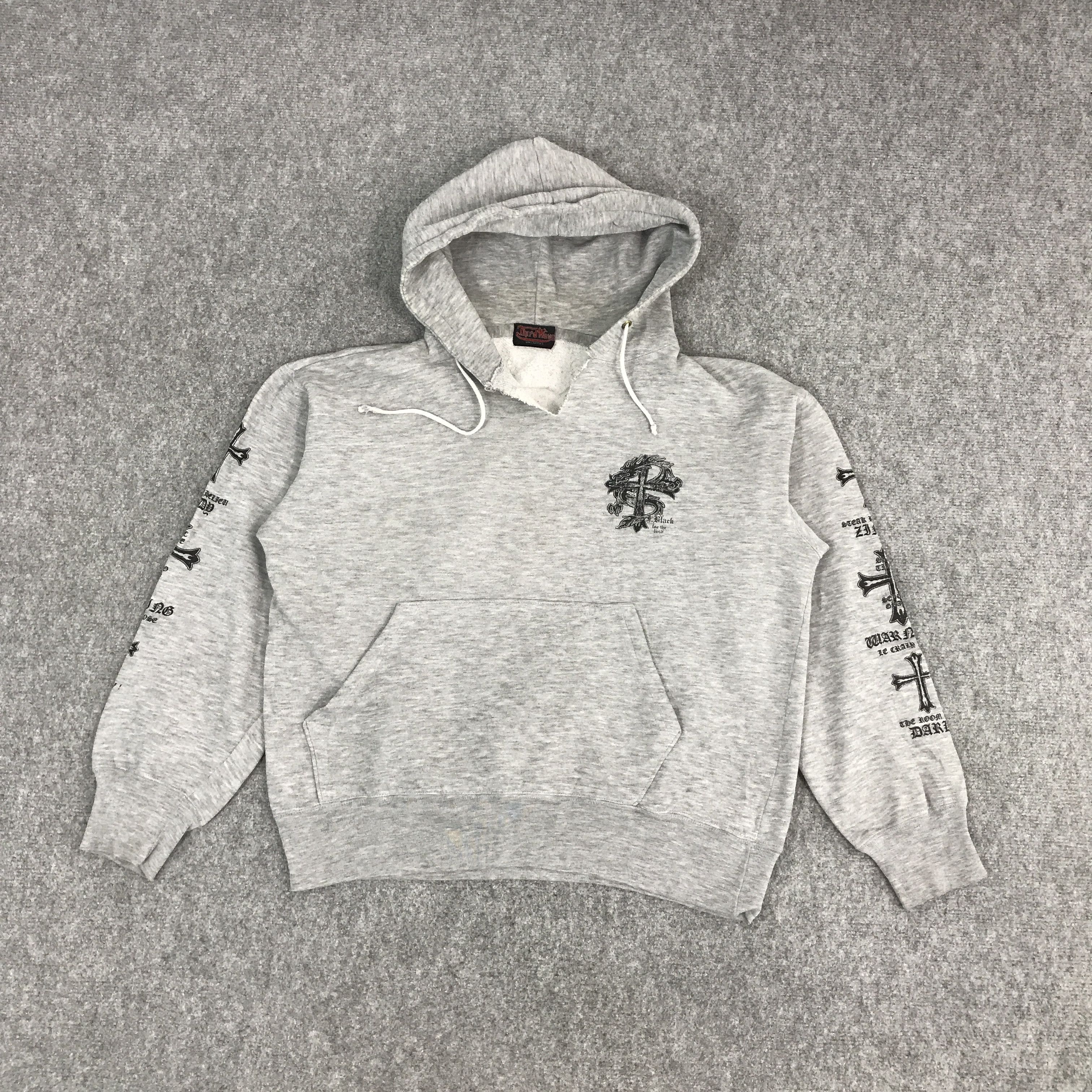 If Six Was Nine × Japanese Brand WAVE UNLIMITED PUNK HOODIES SWEATSHIRTS Size US L / EU 52-54 / 3 - 2 Thumbnail