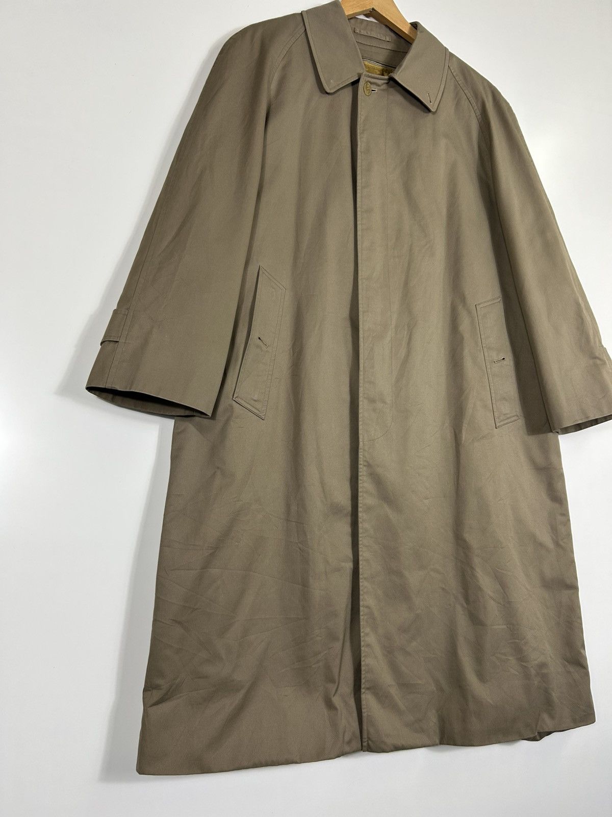 Burberry × Burberry Prorsum 🔥Burberry Button Nova Check Long Coat Jacket Size US M / EU 48-50 / 2 - 3 Thumbnail