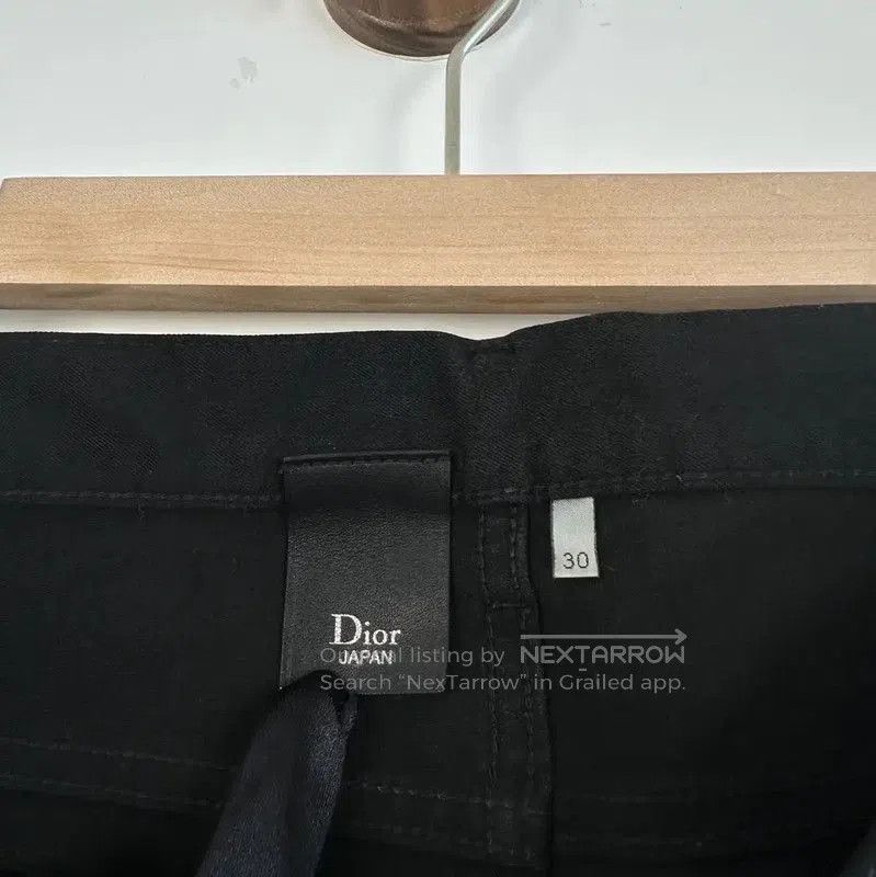 Dior Dior Black Cotton Casual Pants for Women . Size 27" / US 4 / IT 40 - 3 Thumbnail