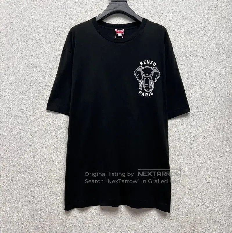 Kenzo Kenzo Black Cotton Printed T-Shirt for Men . Size US XL / EU 56 / 4 - 1 Thumbnail