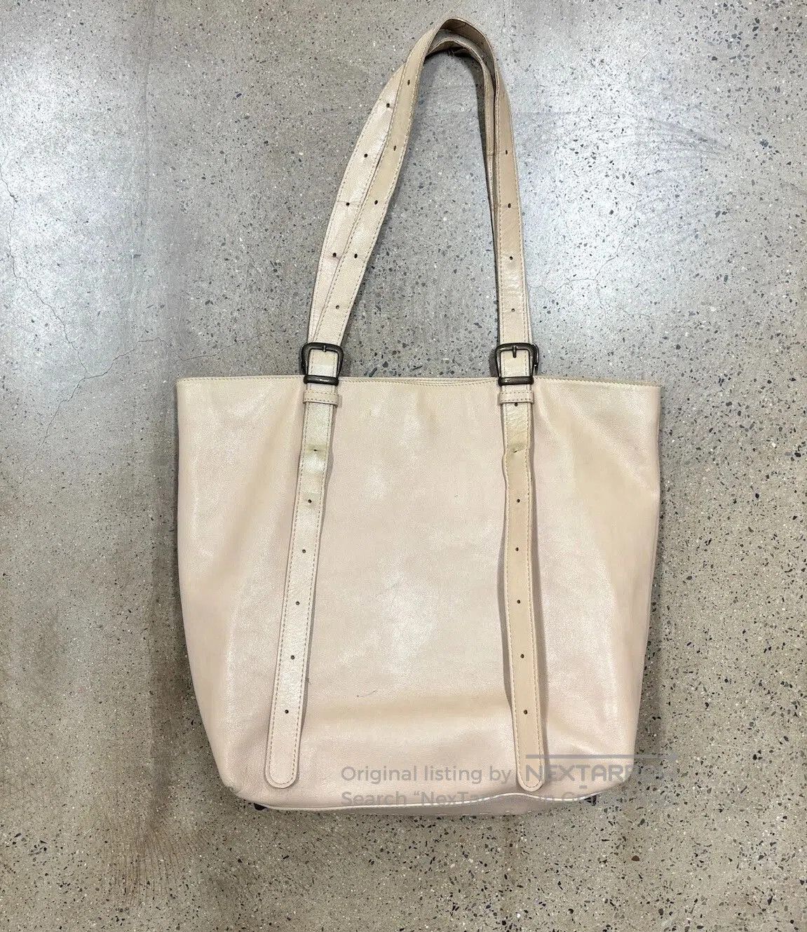 Maison Margiela Maison Margiela Vintage Leather Tote Bag. Size ONE SIZE - 6 Thumbnail