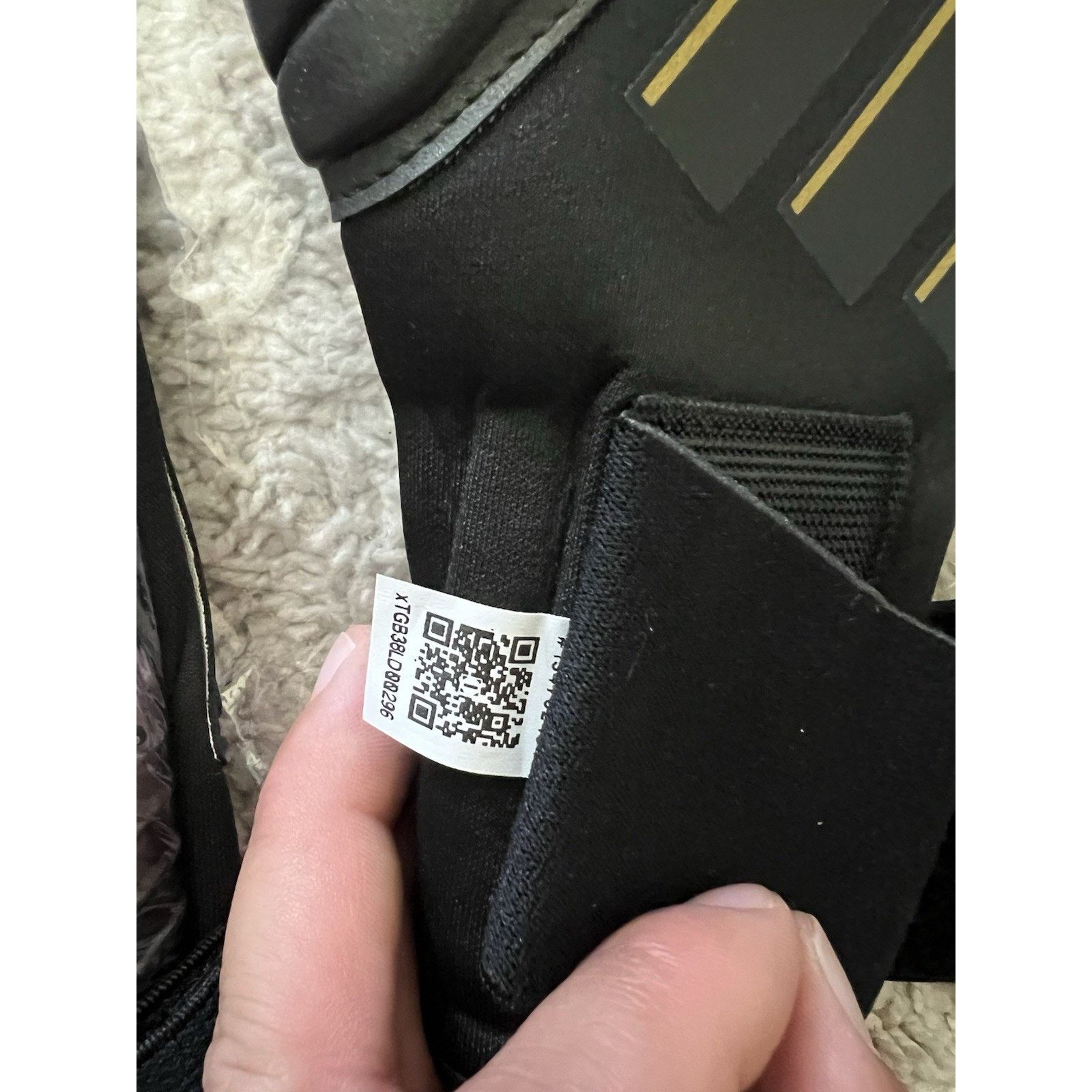 Adidas Adidas Copa Pro Goalkeeper Goalie Gloves Black Gold Size 9 Size ONE SIZE - 11 Thumbnail