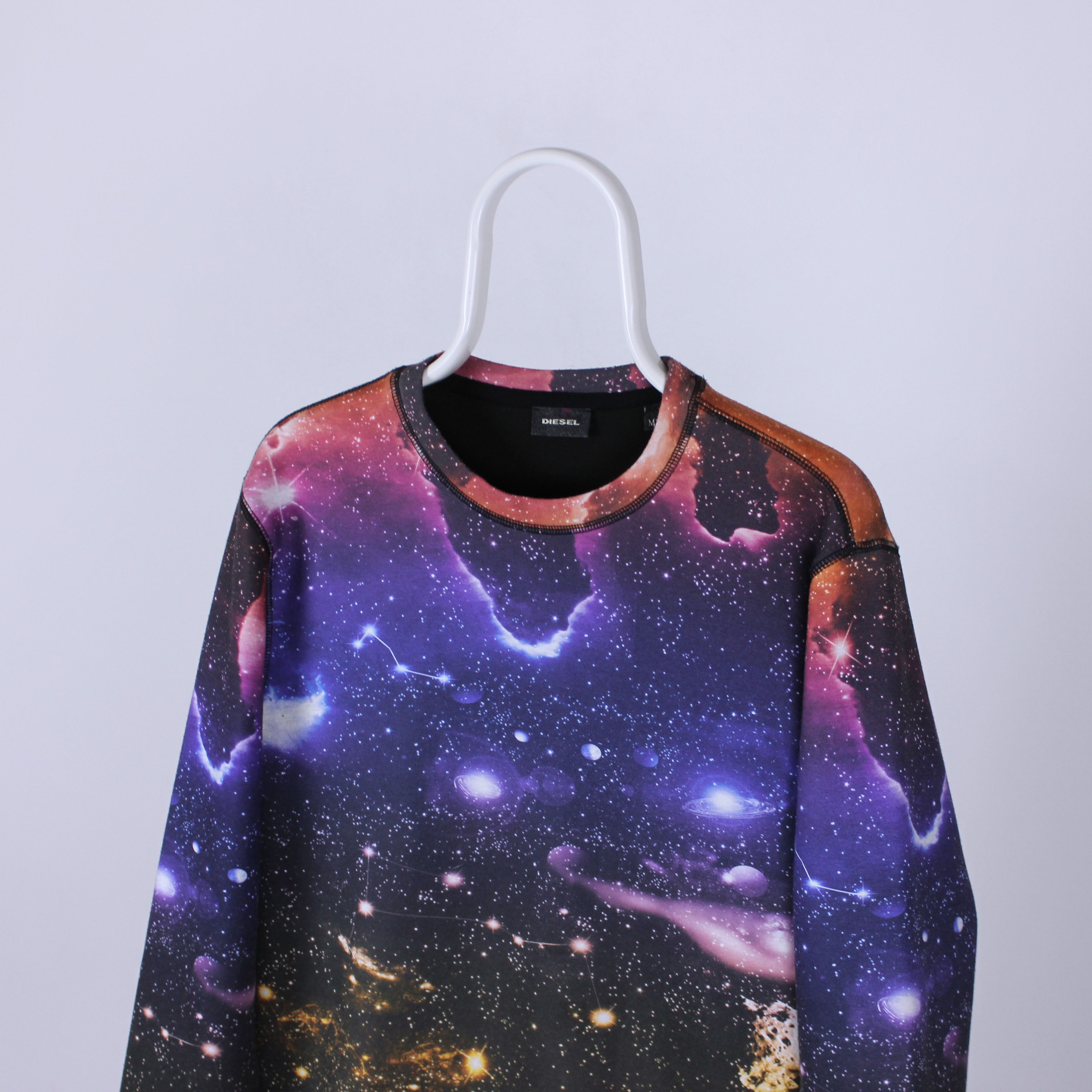 Diesel Diesel Sweatshirt Mens M Fleece Pullover Galaxy Size US M / EU 48-50 / 2 - 3 Thumbnail
