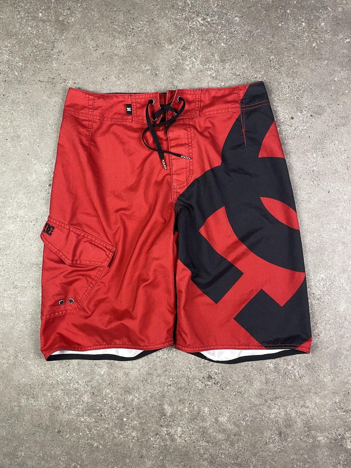 DC × Vintage Vintage DC skate rap swimming shorts Size US 32 / EU 48 - 1 Thumbnail