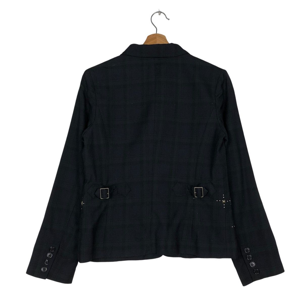 Issey Miyake 🔥VINTAGE CROPPED JACKET BIKER SUNAOKUWAHARA ISSEY MIYAKE Size US M / EU 48-50 / 2 - 10 Thumbnail
