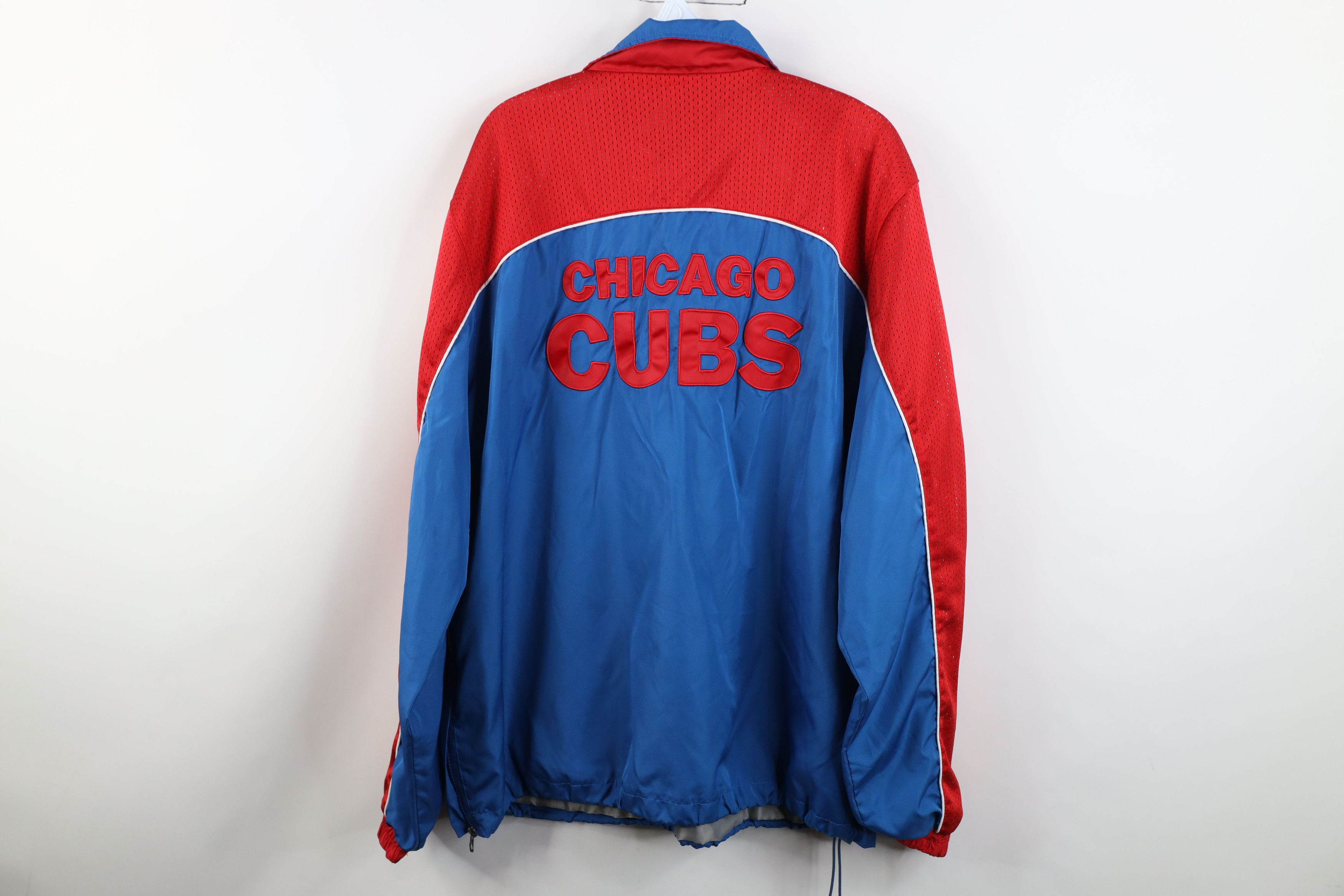 Vintage Vintage Chicago Cubs Football Pullover Windbreaker Jacket Size US M / EU 48-50 / 2 - 13 Thumbnail
