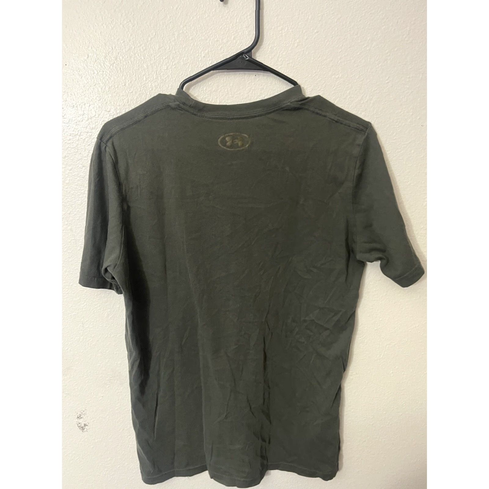 Under Armour Under Armour T-Shirt Men's Small Short Sleeve Crew Neck Heatgear Green Graphic Logo Casual Shirt Mens S Green HeatGear Size US S / EU 44-46 / 1 - 3 Thumbnail