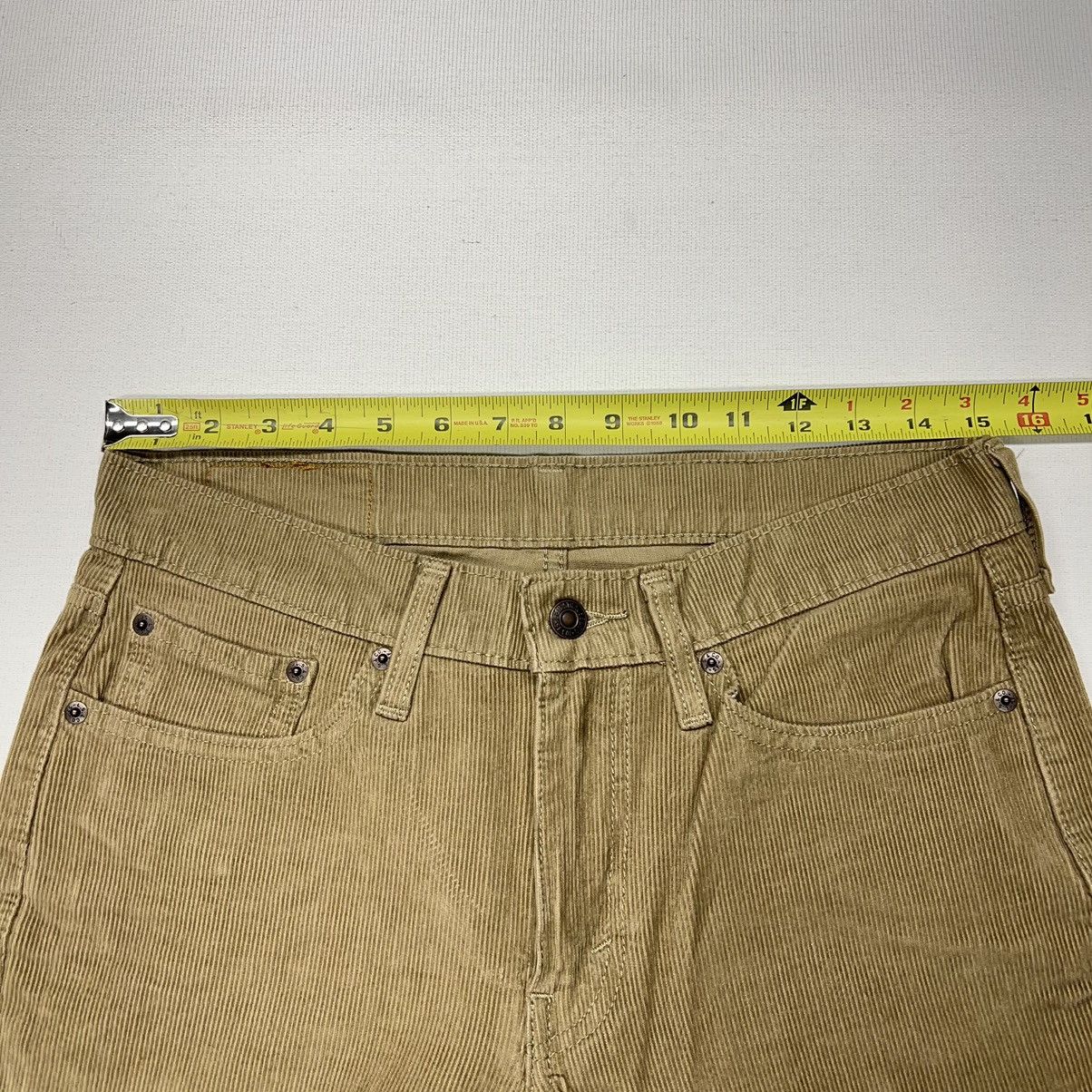 Levi's Levis 514 Corduroy Pants Beige Khaki Straight Fit Casual Size US 30 / EU 46 - 21 Thumbnail