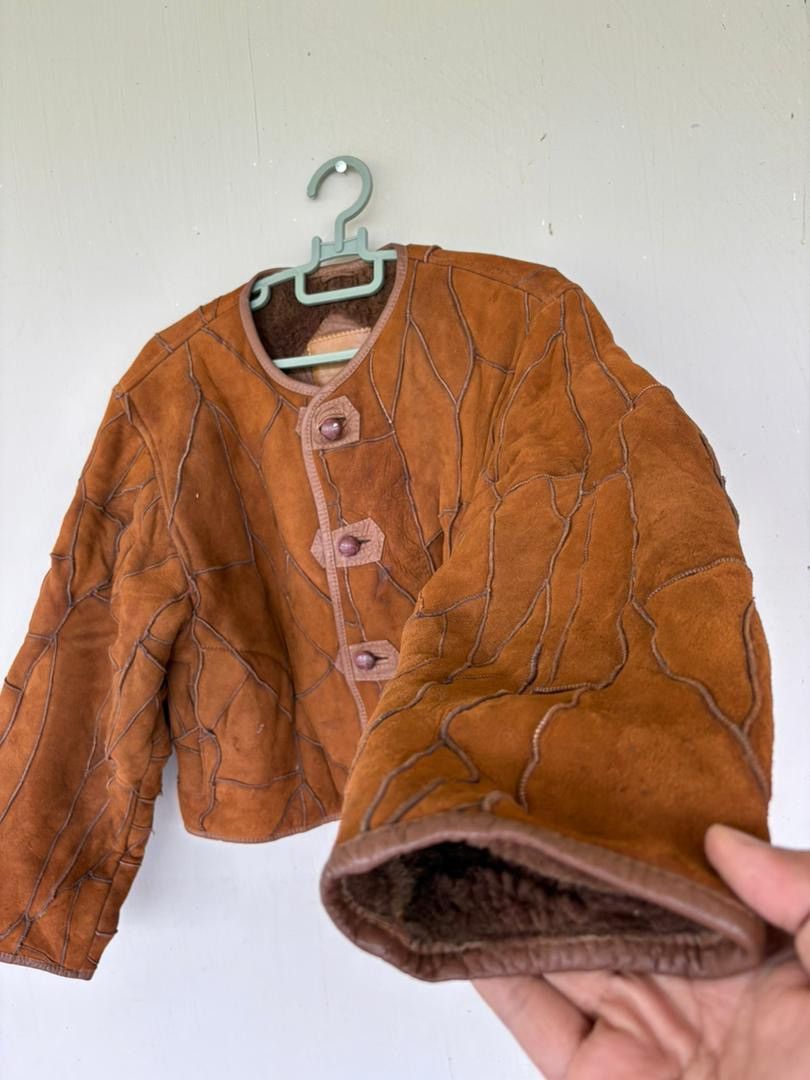 Issey Miyake Rare Item!! Hai Sporting Gear Leather Fur Jacket Design Size US M / EU 48-50 / 2 - 3 Thumbnail