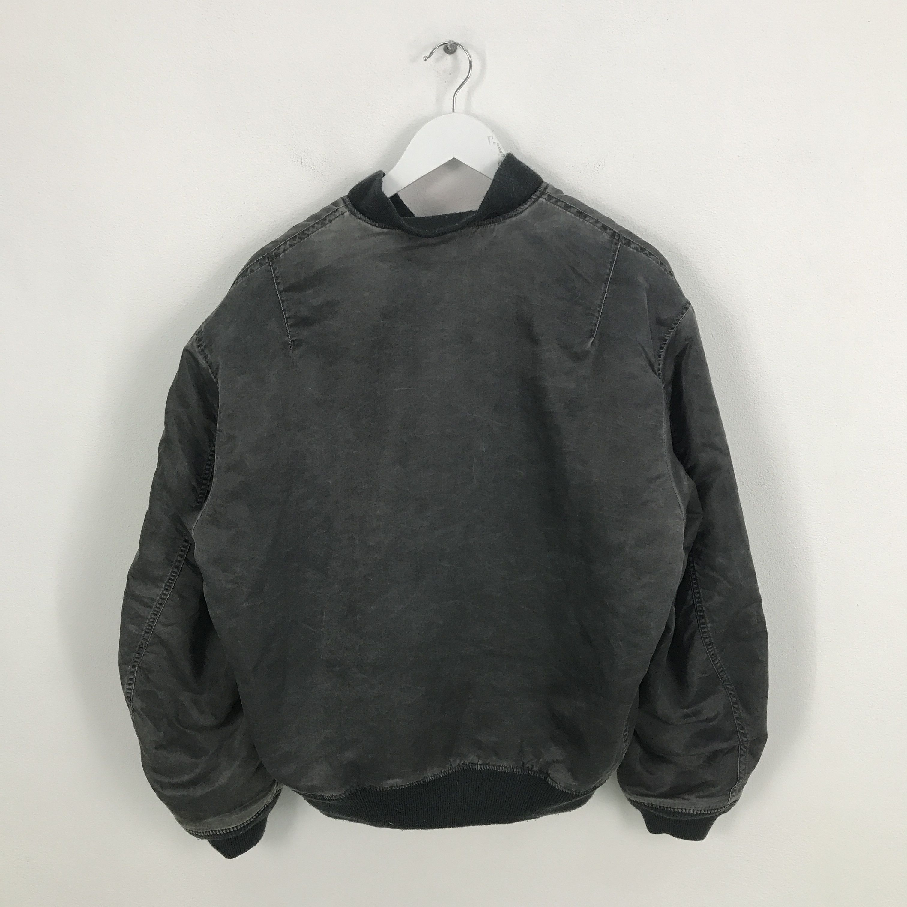 Other Rare US Air Force bomber Black faded jacket Size US L / EU 52-54 / 3 - 3 Thumbnail